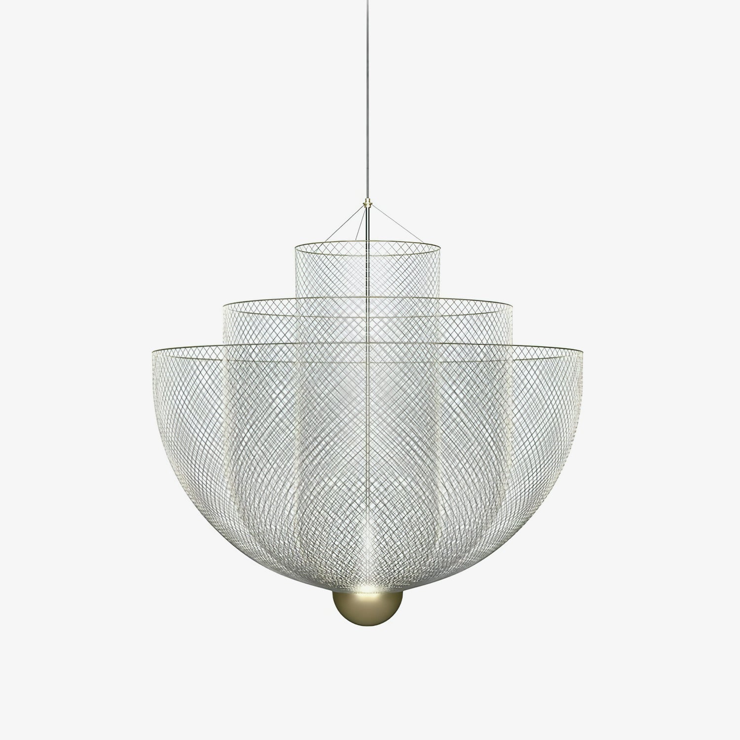 Terielissa Chandelier Meshmatics Hanging Radiant