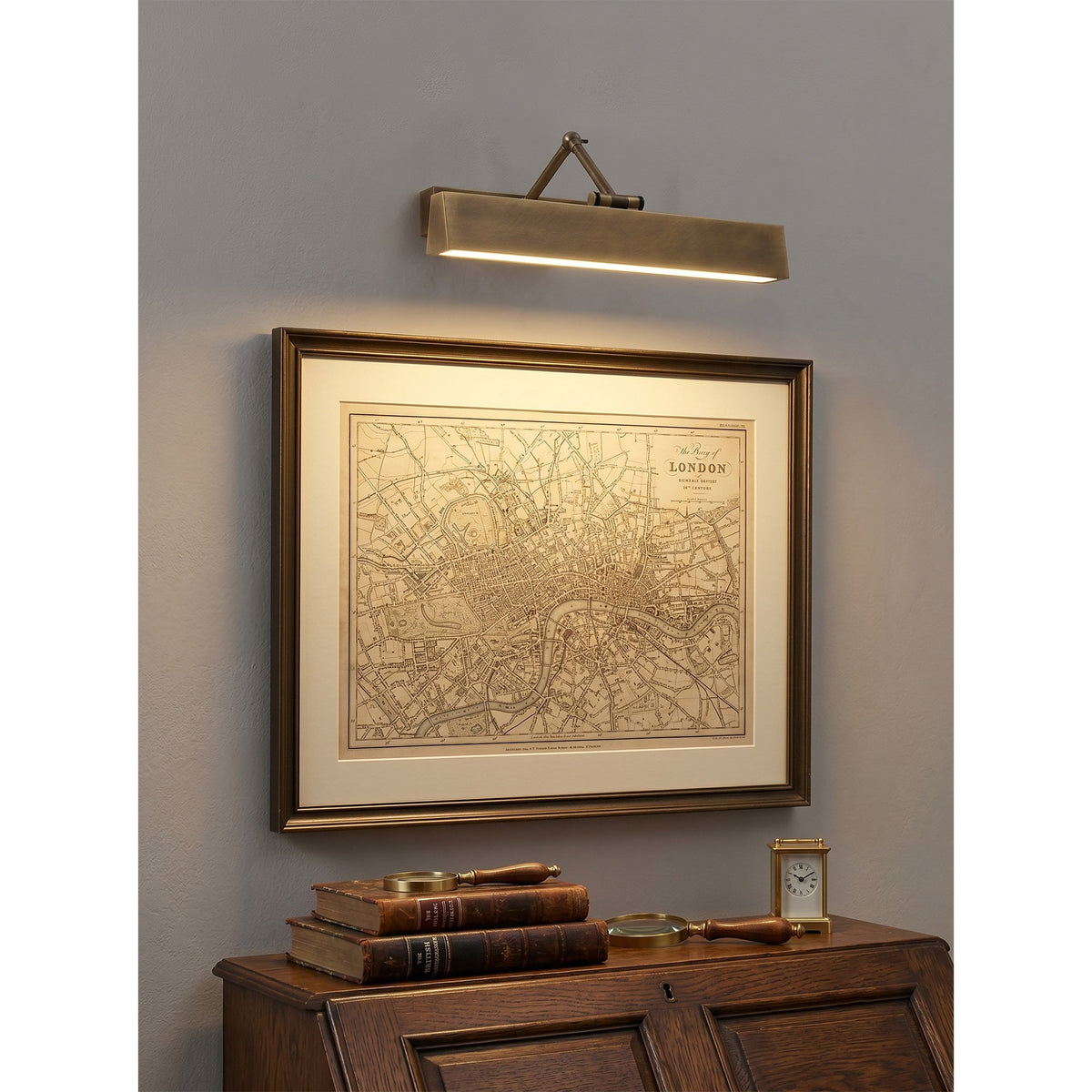 Auraraine Brass Rotating Wall Sconce
