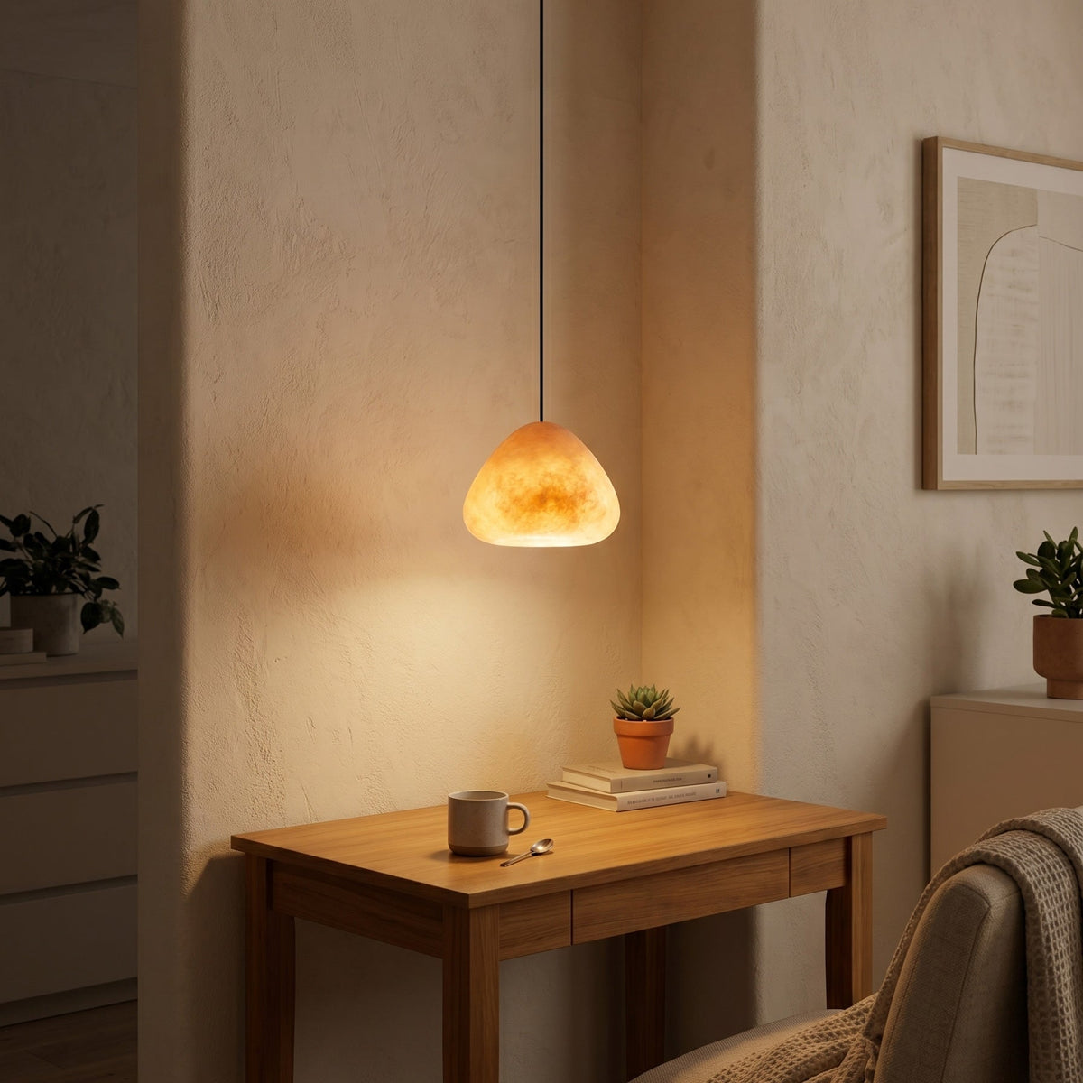 Morphe Alabaster Pendant Lamp