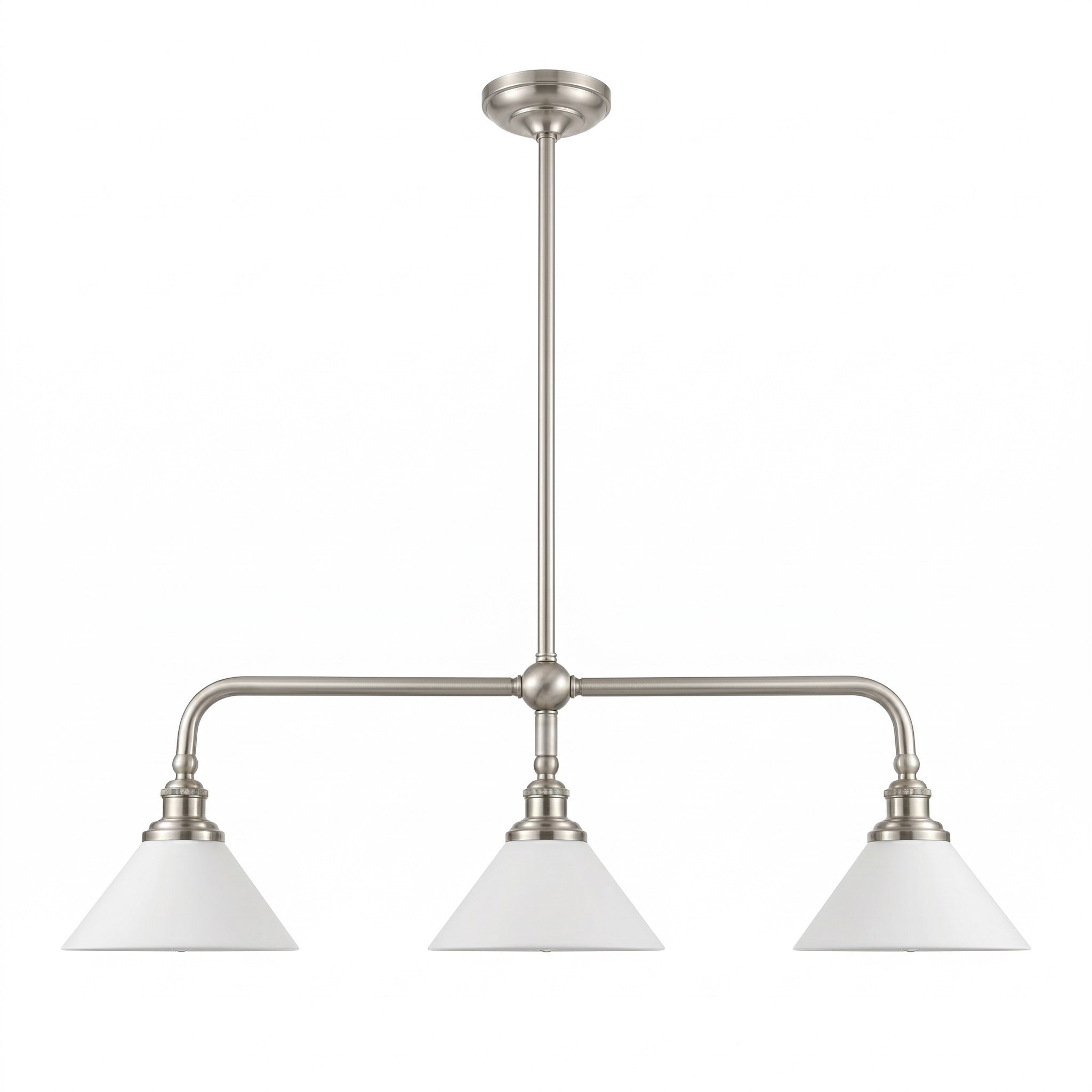 Oriivaria Brass Elegance Chandelier 3 Heads