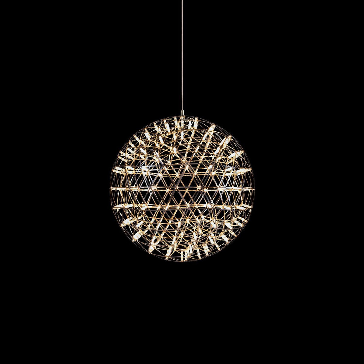 Delcourt Silver Spark Ball Pendant Light