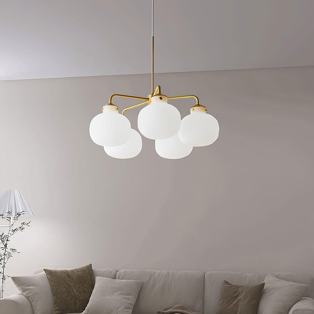 Fyor Contemporary Glass Pendant Lamp