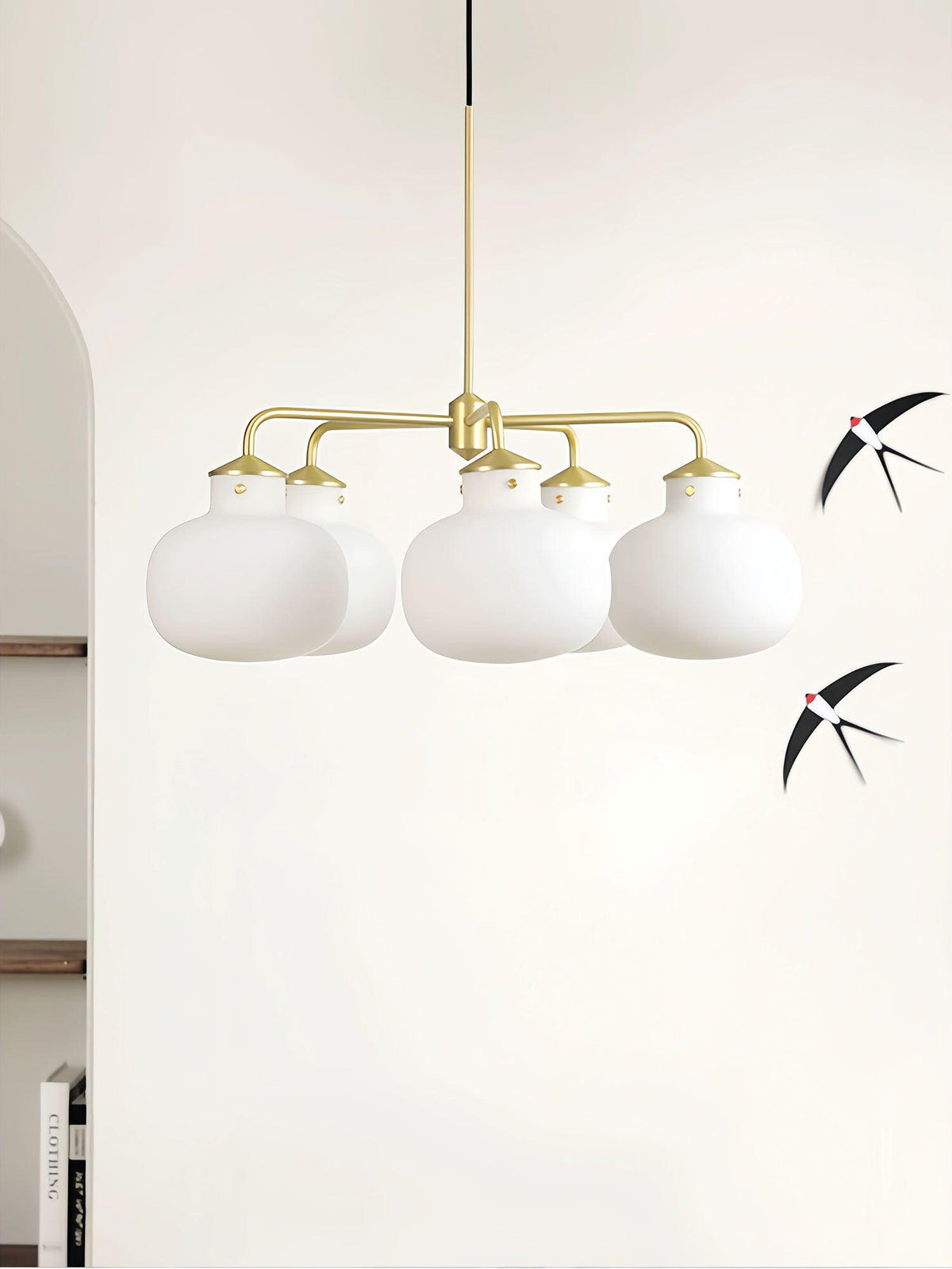 Fyor Contemporary Glass Pendant Lamp
