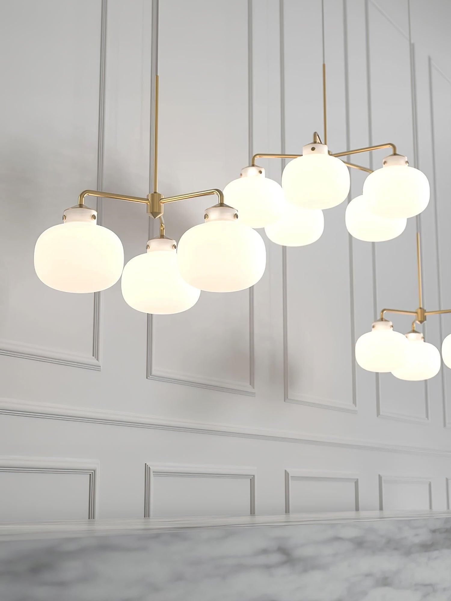 Fyor Contemporary Glass Pendant Lamp