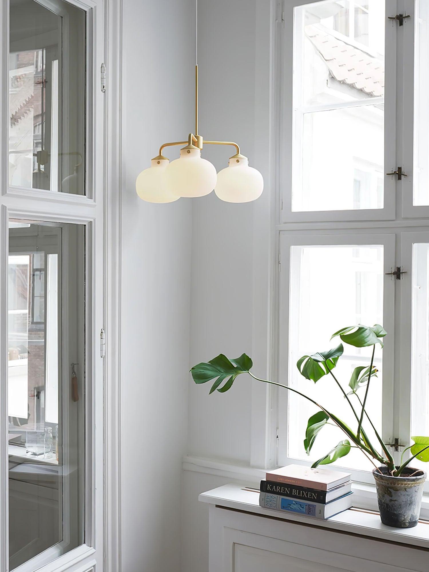 Fyor Contemporary Glass Pendant Lamp