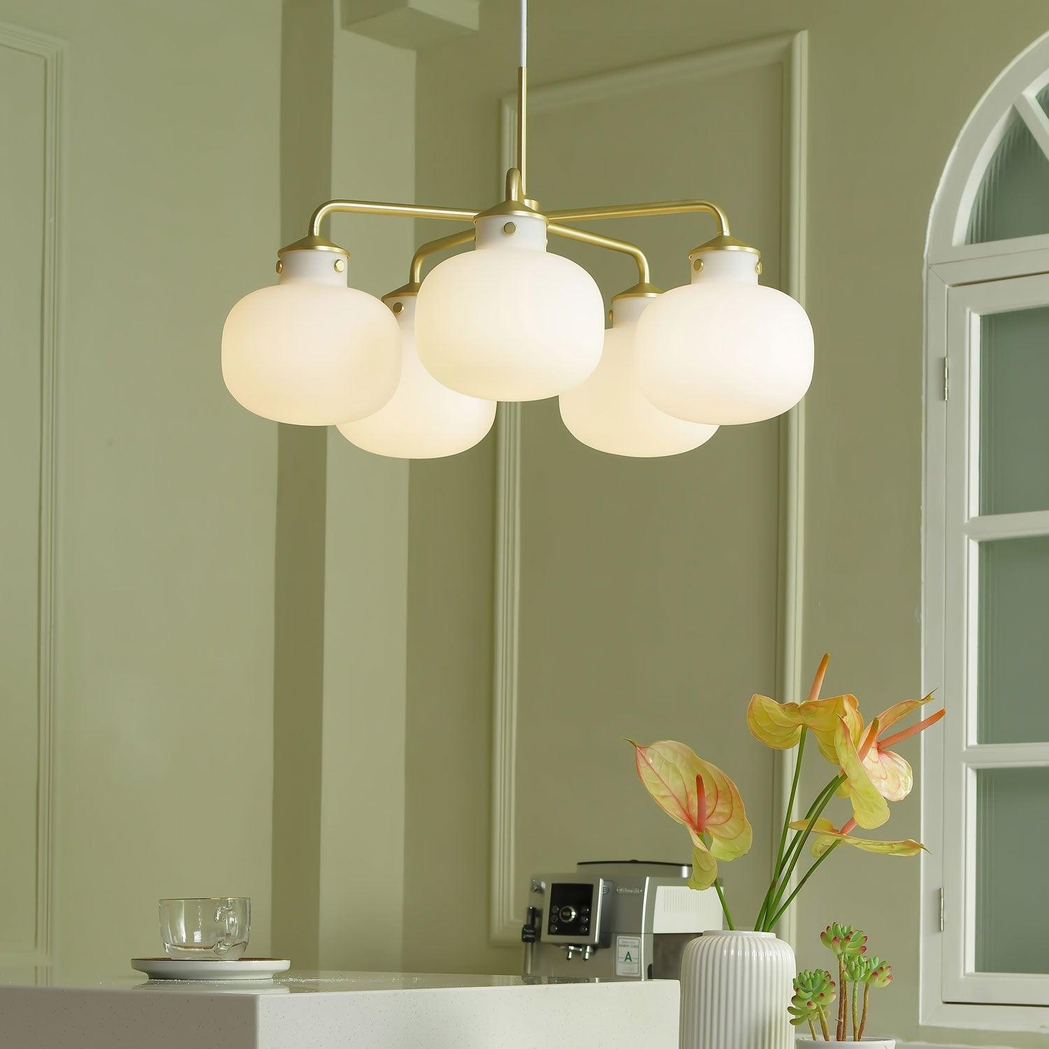 Fyor Contemporary Glass Pendant Lamp