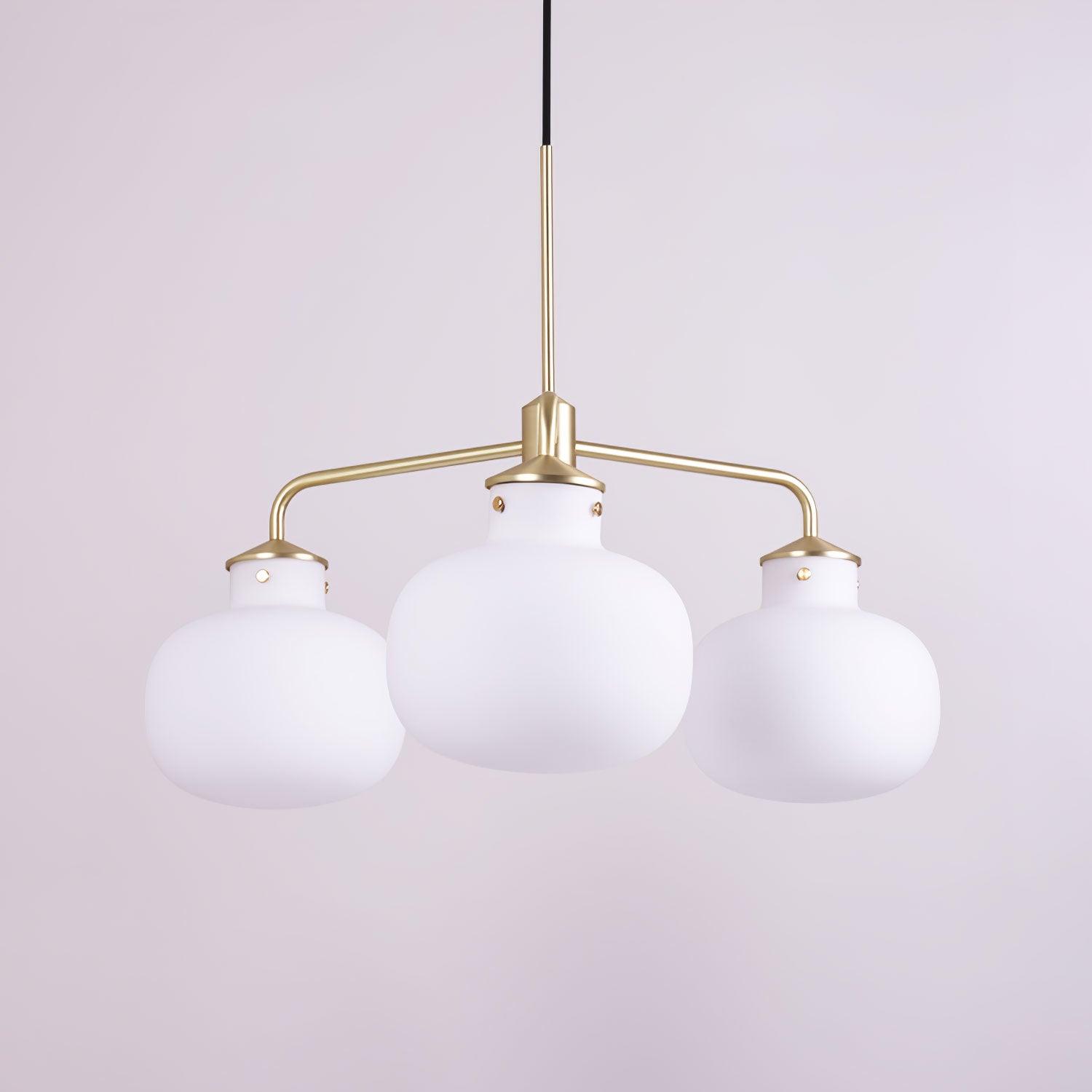 Fyor Contemporary Glass Pendant Lamp