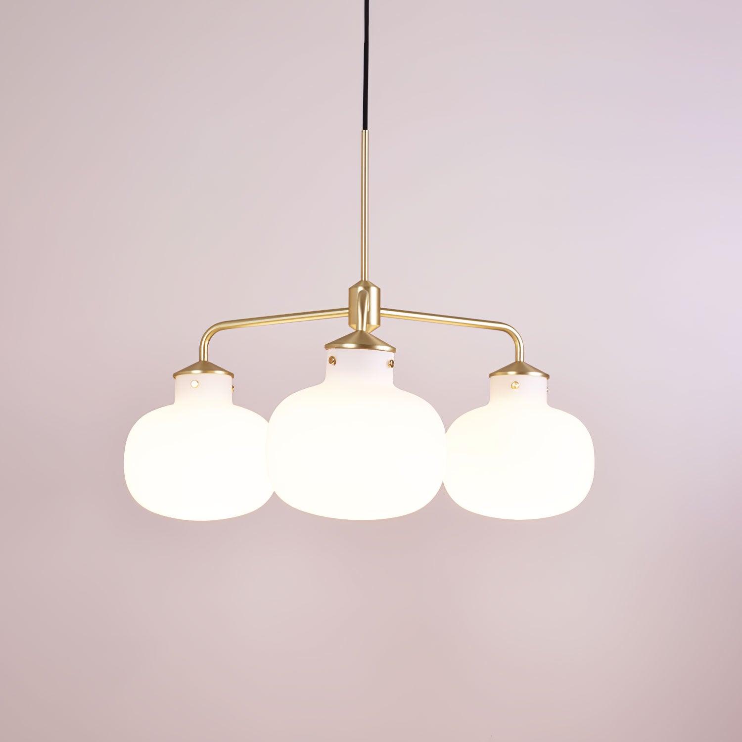 Fyor Contemporary Glass Pendant Lamp