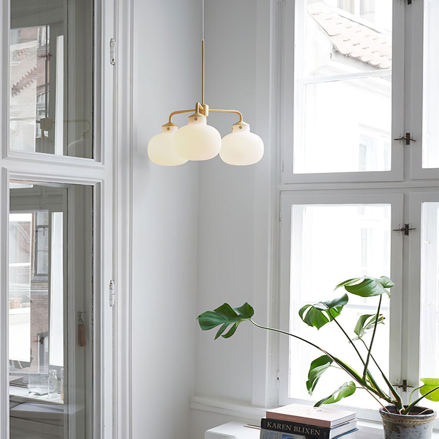 Fyor Contemporary Glass Pendant Lamp