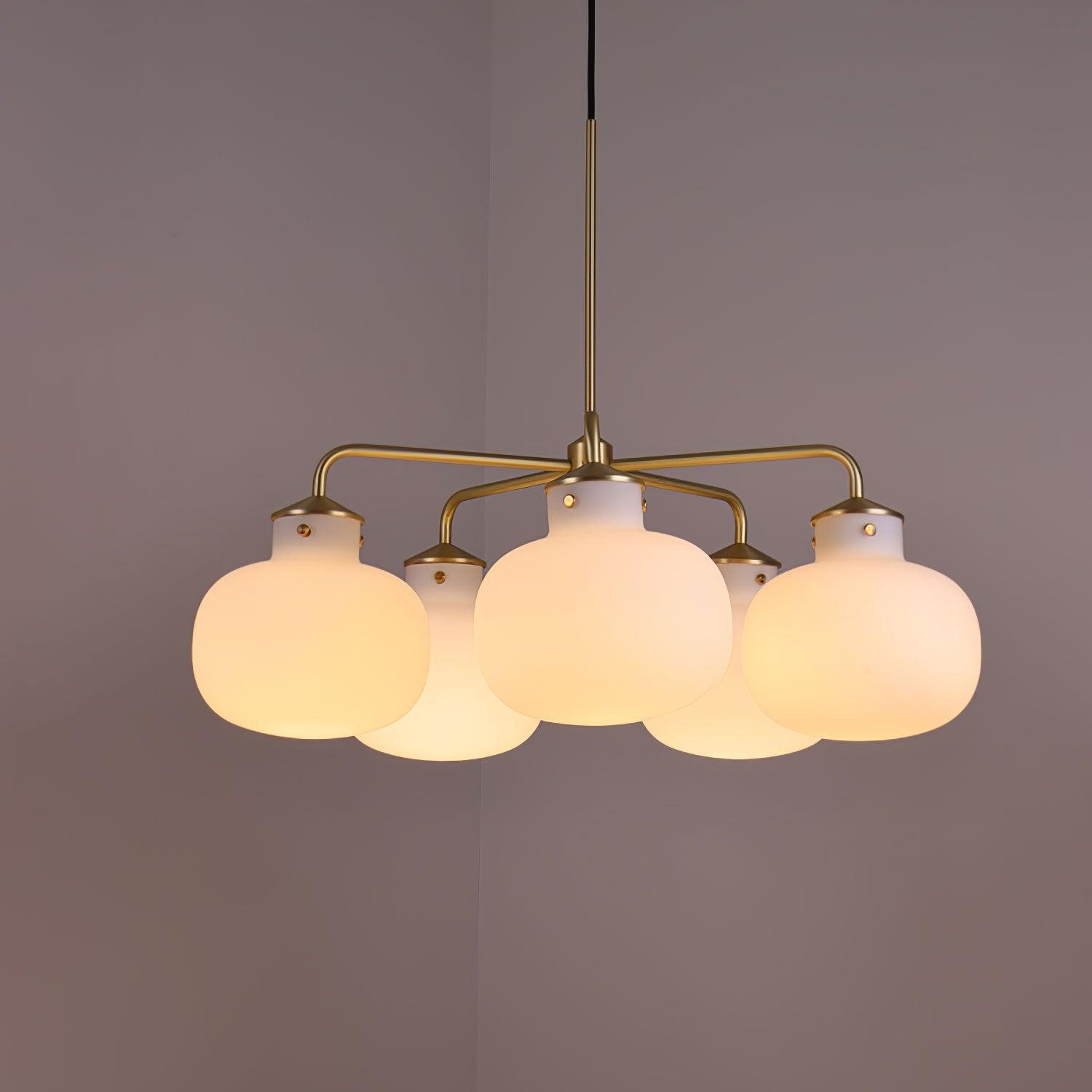 Fyor Contemporary Glass Pendant Lamp