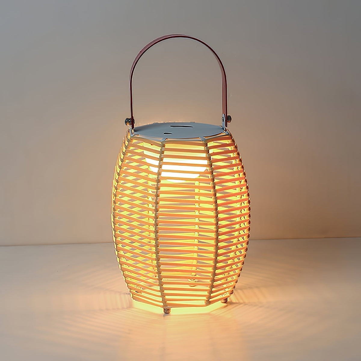 Olraeil Rattan Floor Lantern
