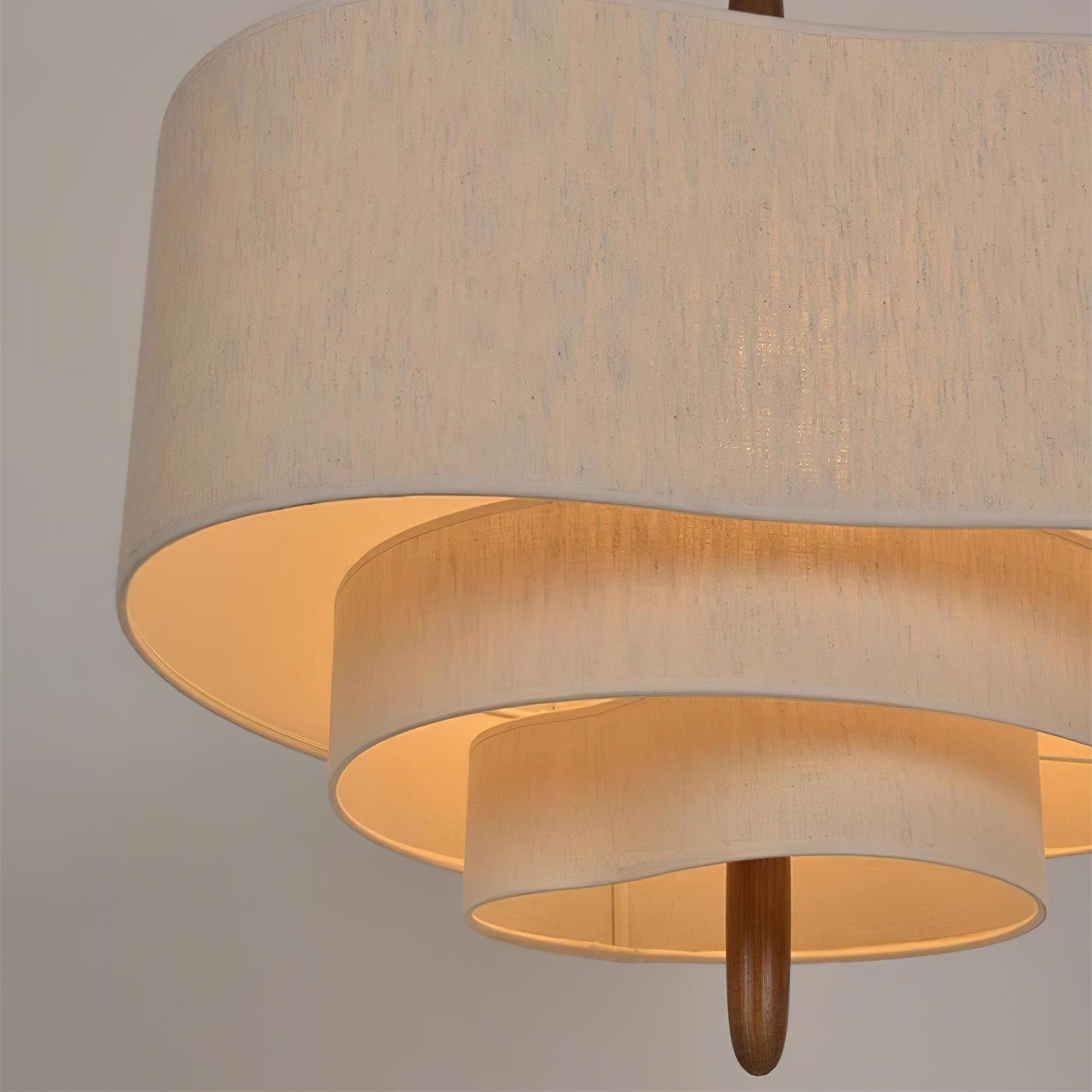 Ophel Green Fabric Pendant Lamp - Neutral Decor