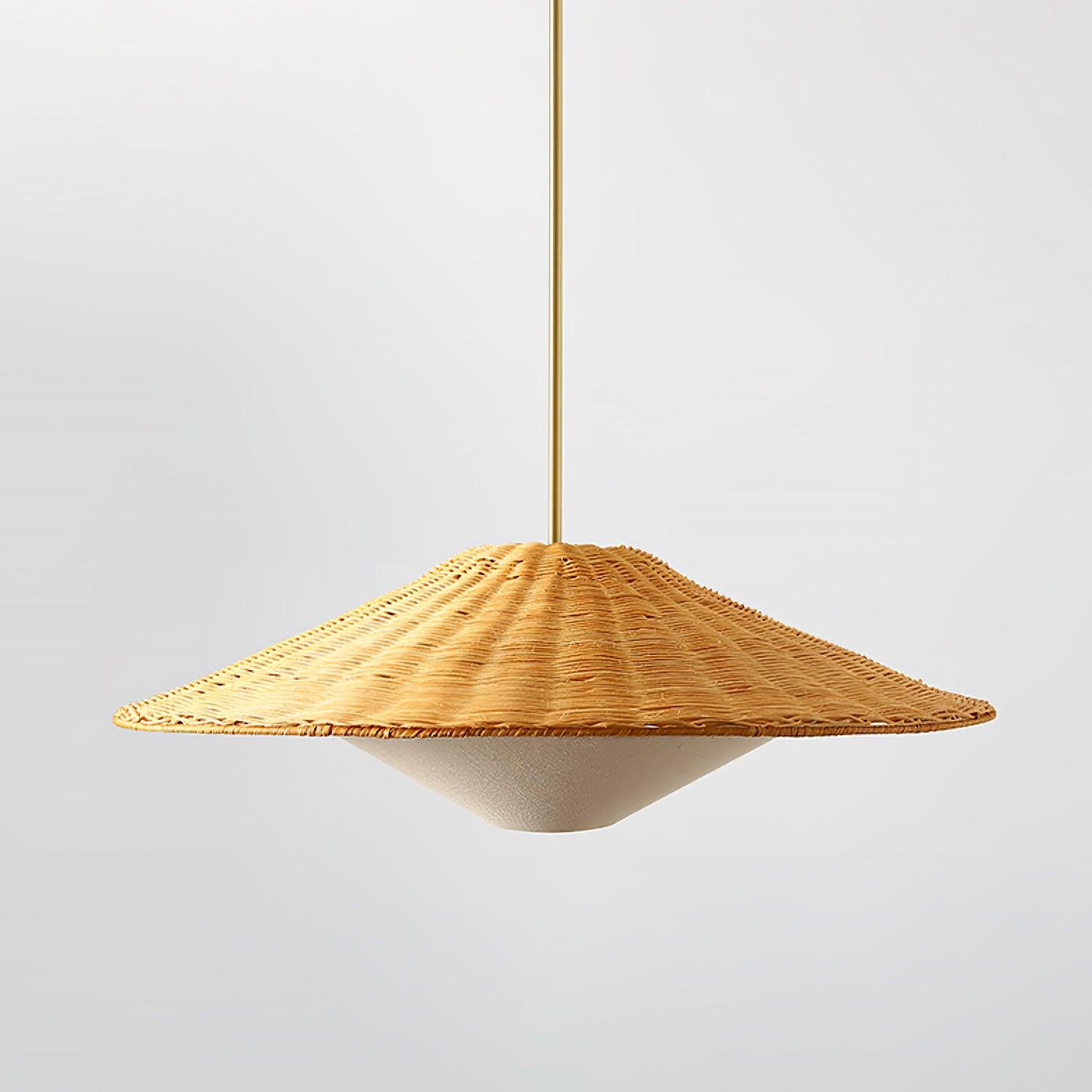 Kocan Rattan Minimalistic Pendant Light