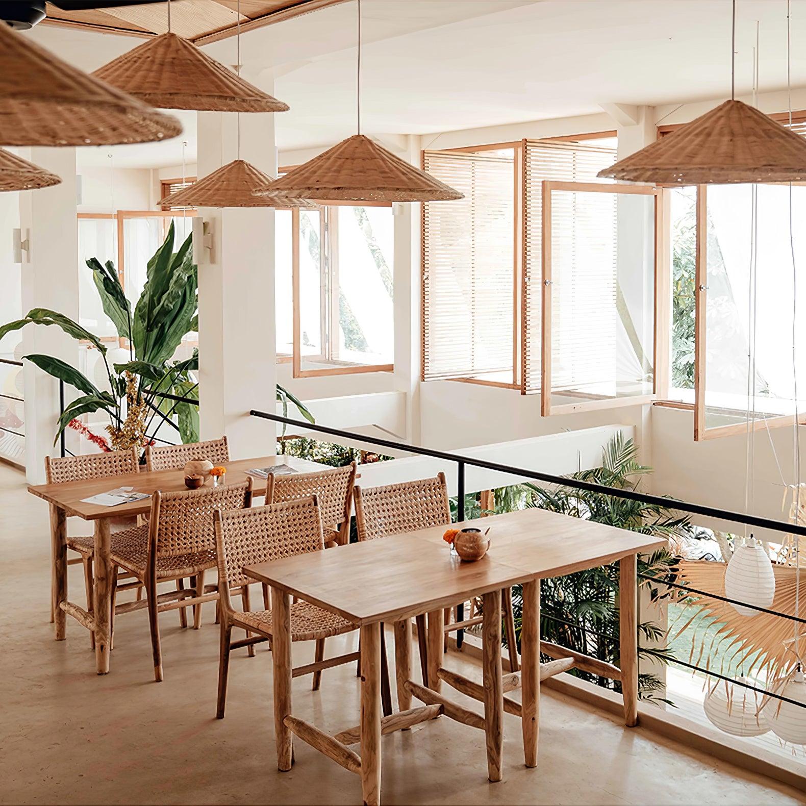 Kocan Rattan Minimalistic Pendant Light