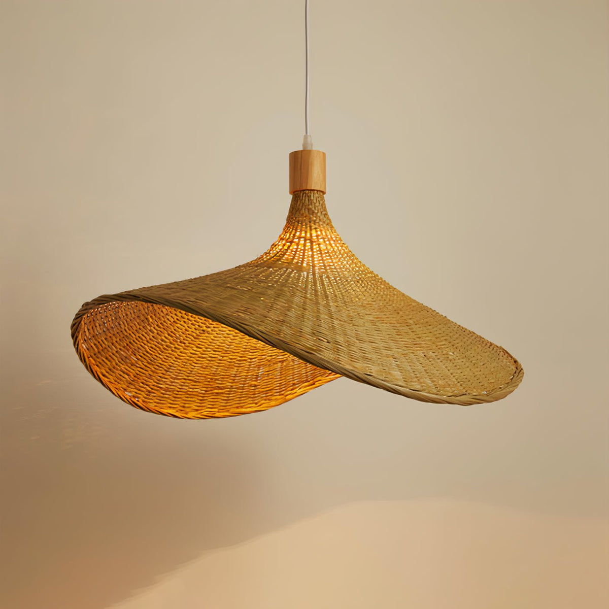 Marona Rattan Vintage Pendant Light