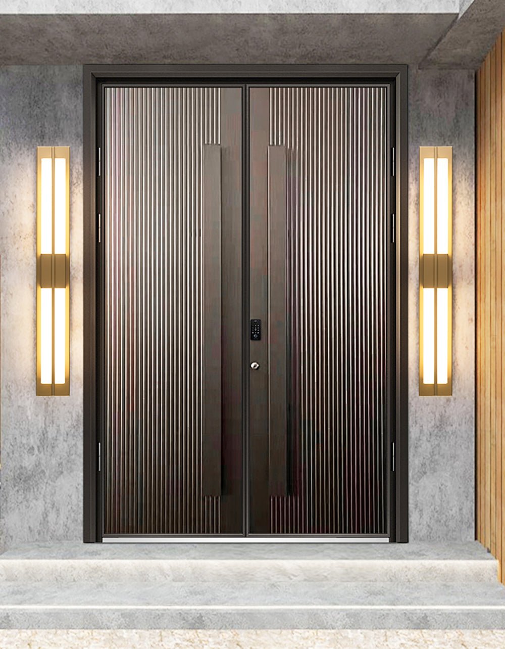 Laxor Alabaster Brass Wall Light
