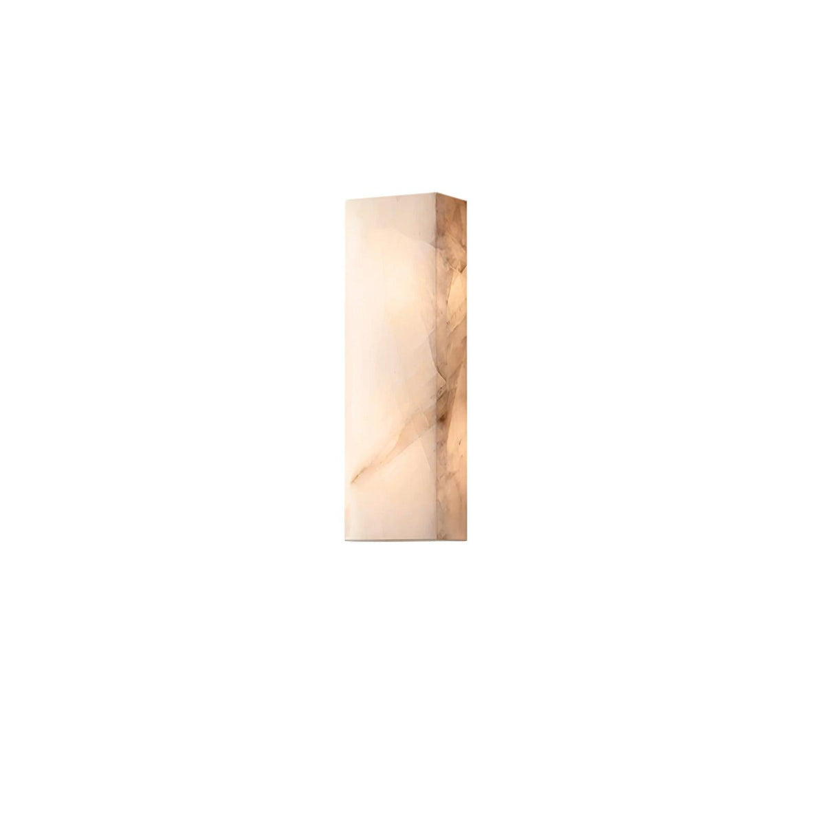 Eirivise Minimalist Alabaster Outdoor Wall Light