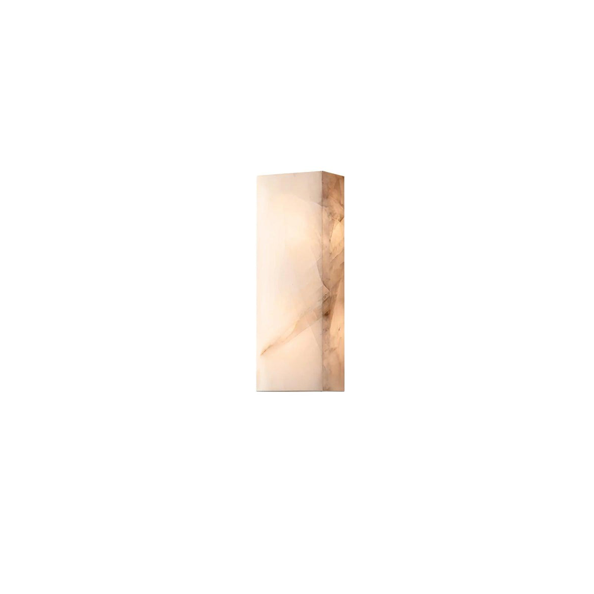 Eirivise Minimalist Alabaster Outdoor Wall Light