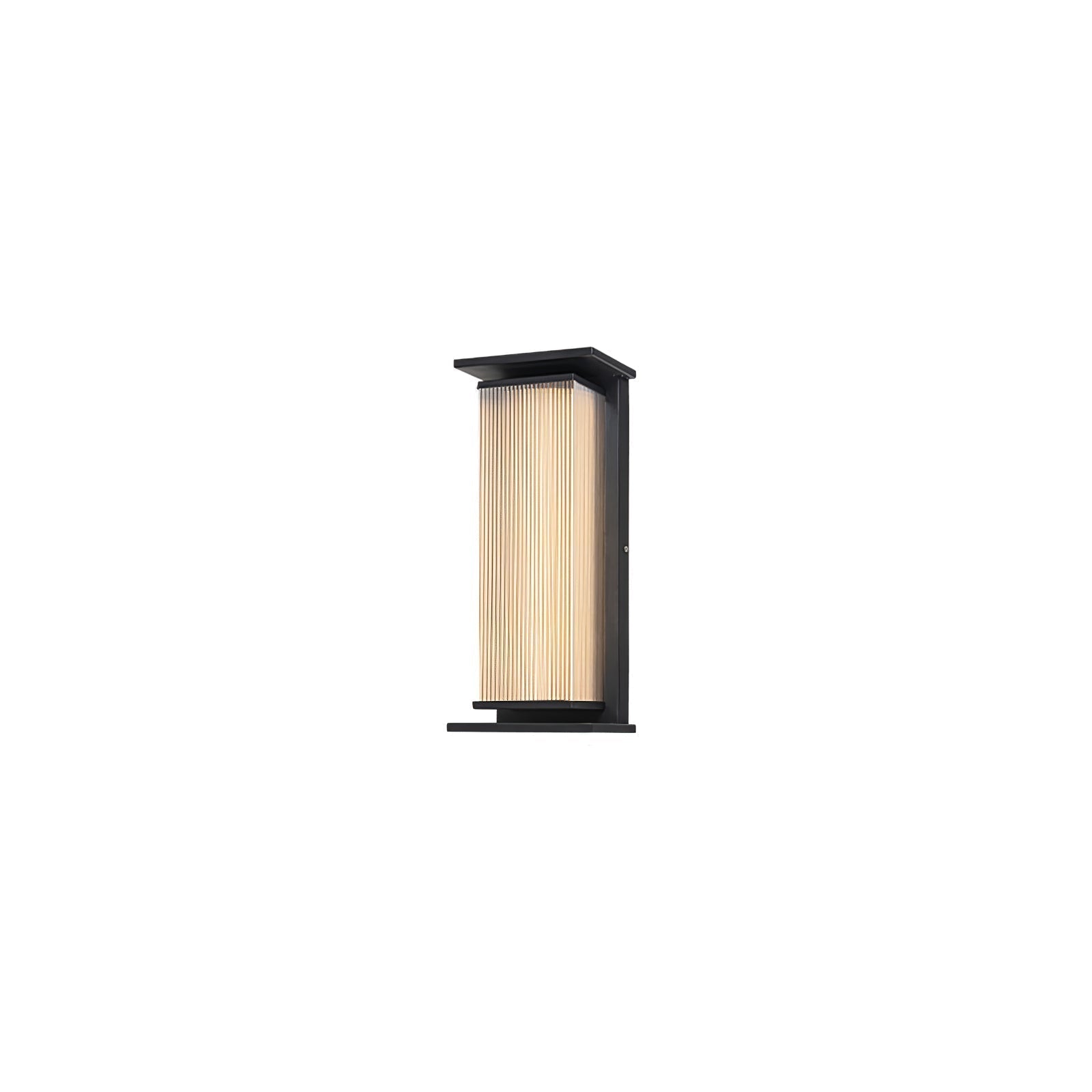 Erivan Rectangular Box Outdoor Wall Lamp