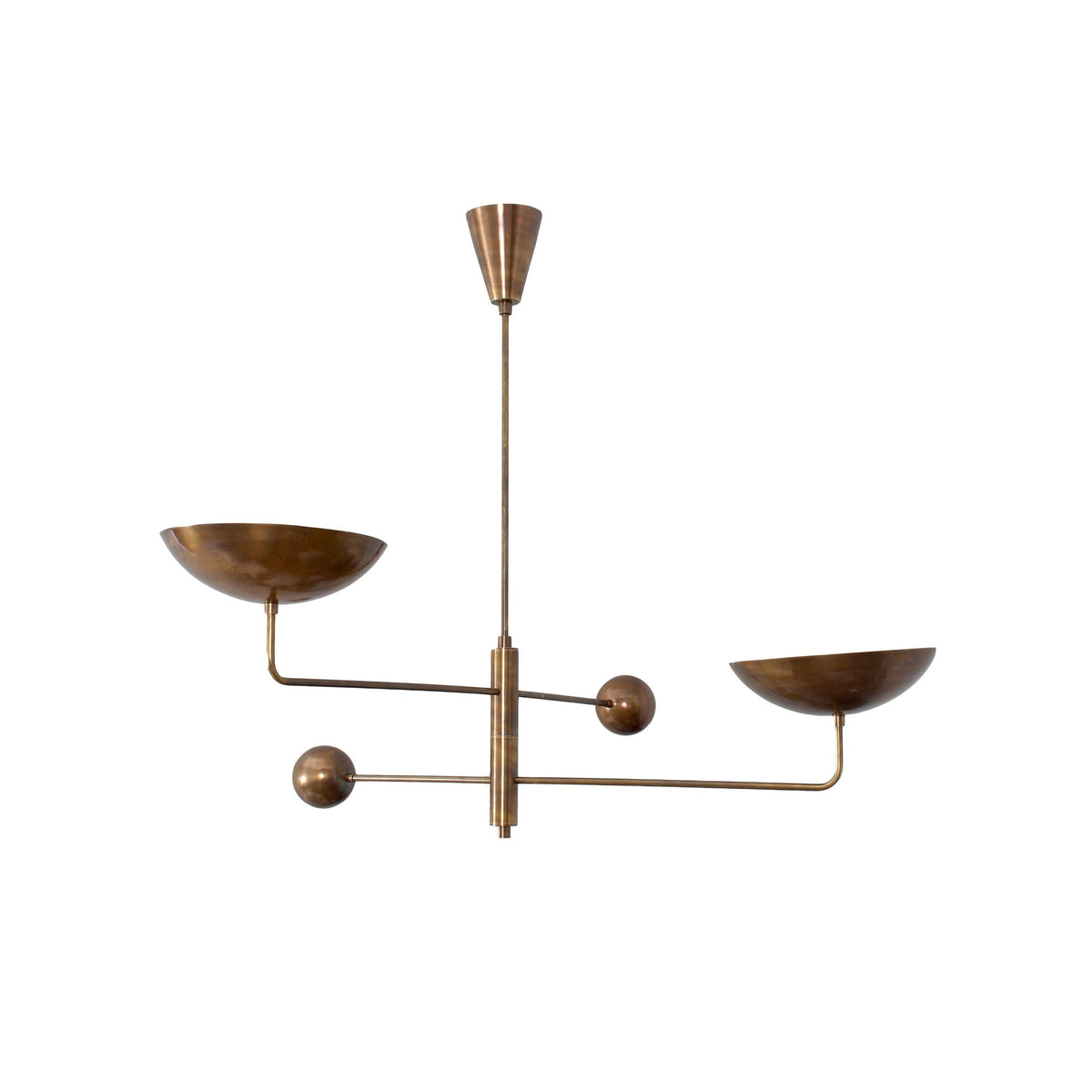 Pauline Sculptural Industrial Chandelier
