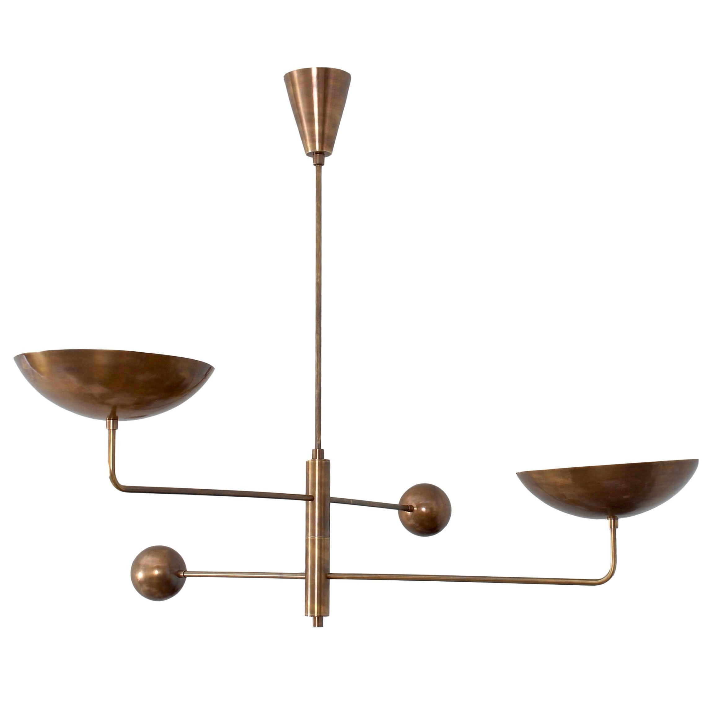 Pauline Sculptural Industrial Chandelier