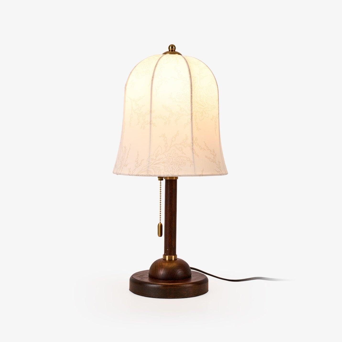 Holden Vintage Wood Table Lamp