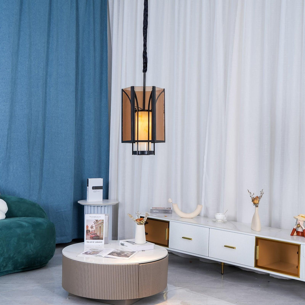 Sysila Alabaster Pendant Light