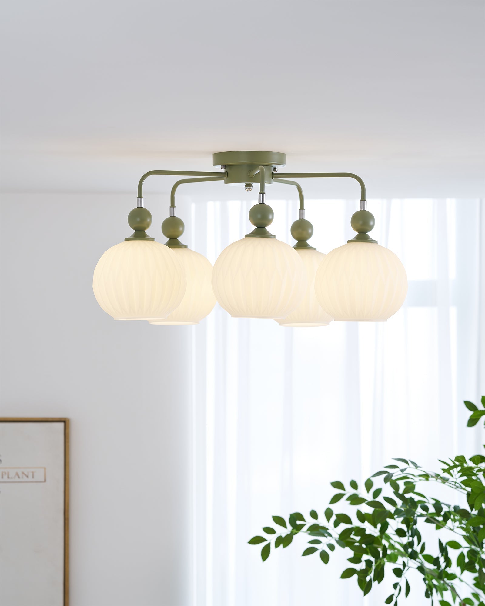 Viphaan Nordic Ceramic ceiling lamp