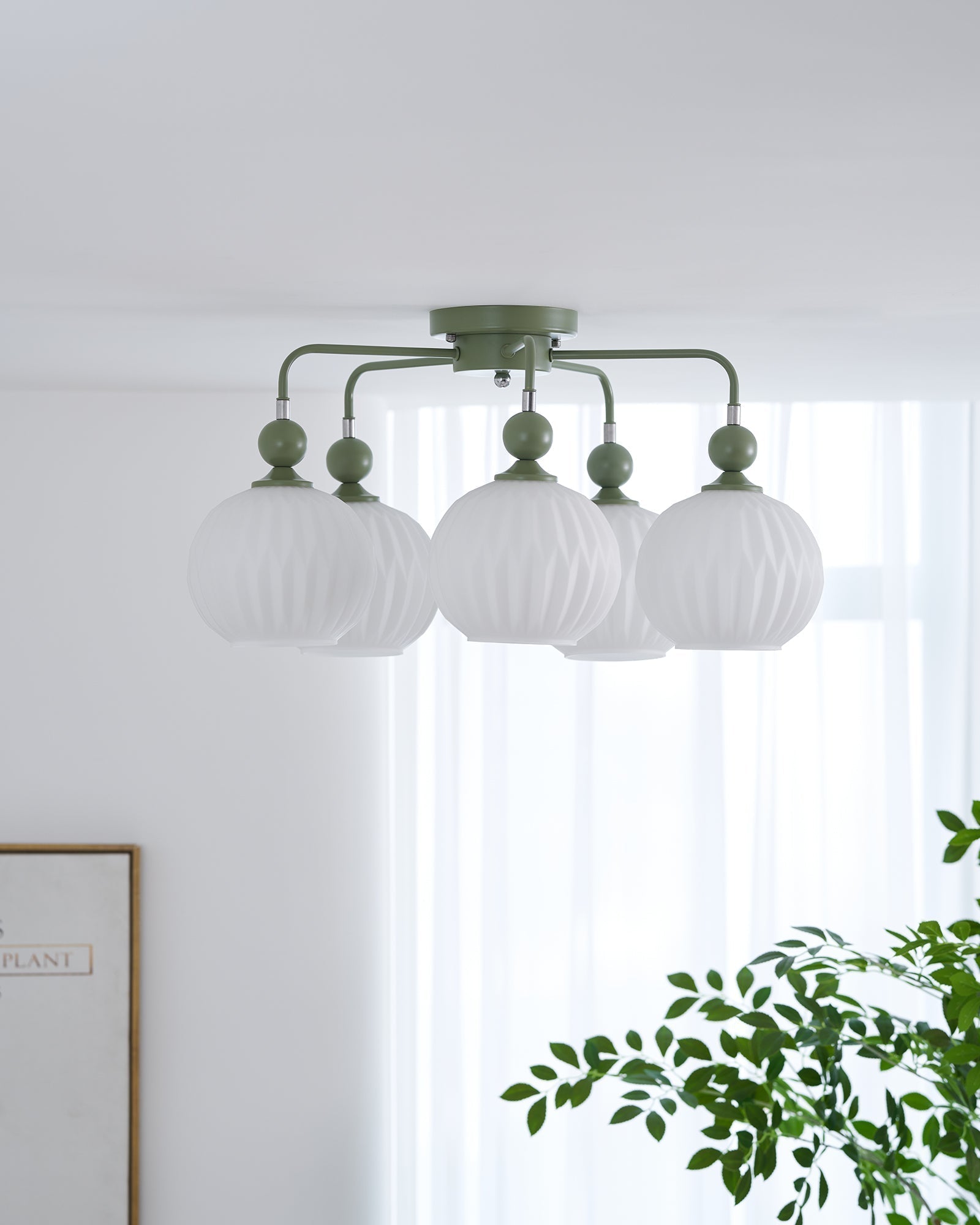 Viphaan Nordic Ceramic ceiling lamp
