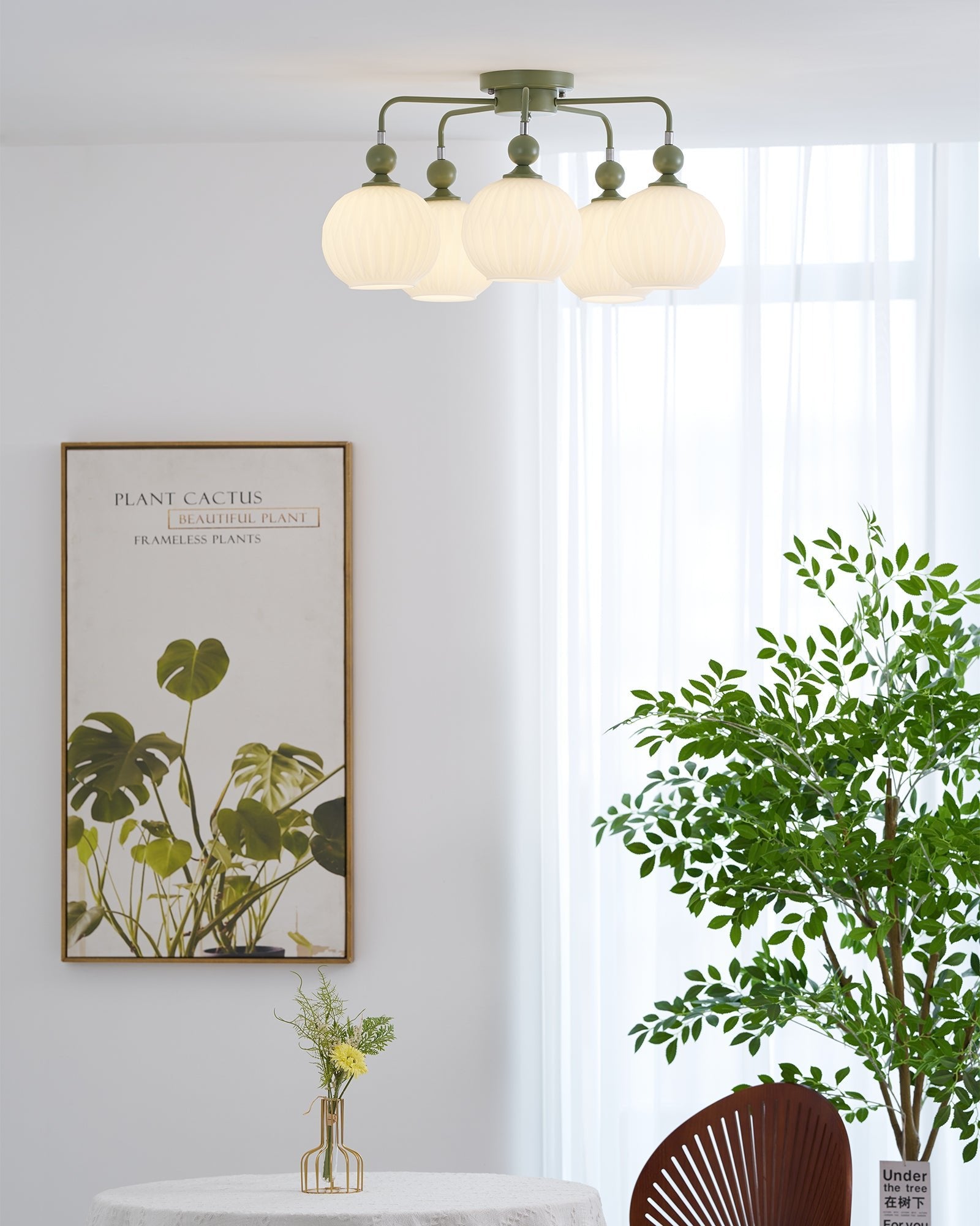 Viphaan Nordic Ceramic ceiling lamp