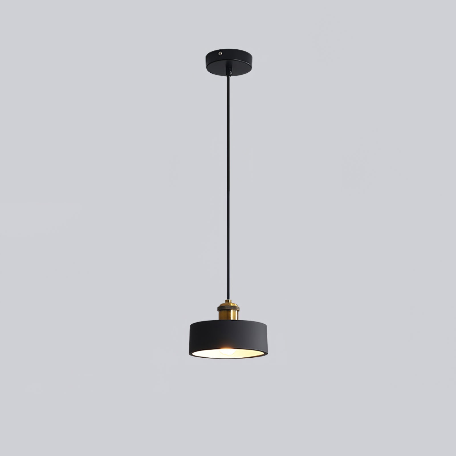 Trio Industrial Resin Pendant Lamp