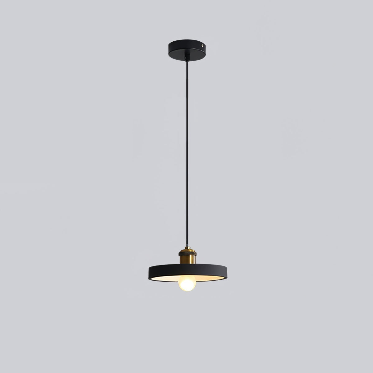Trio Industrial Resin Pendant Lamp