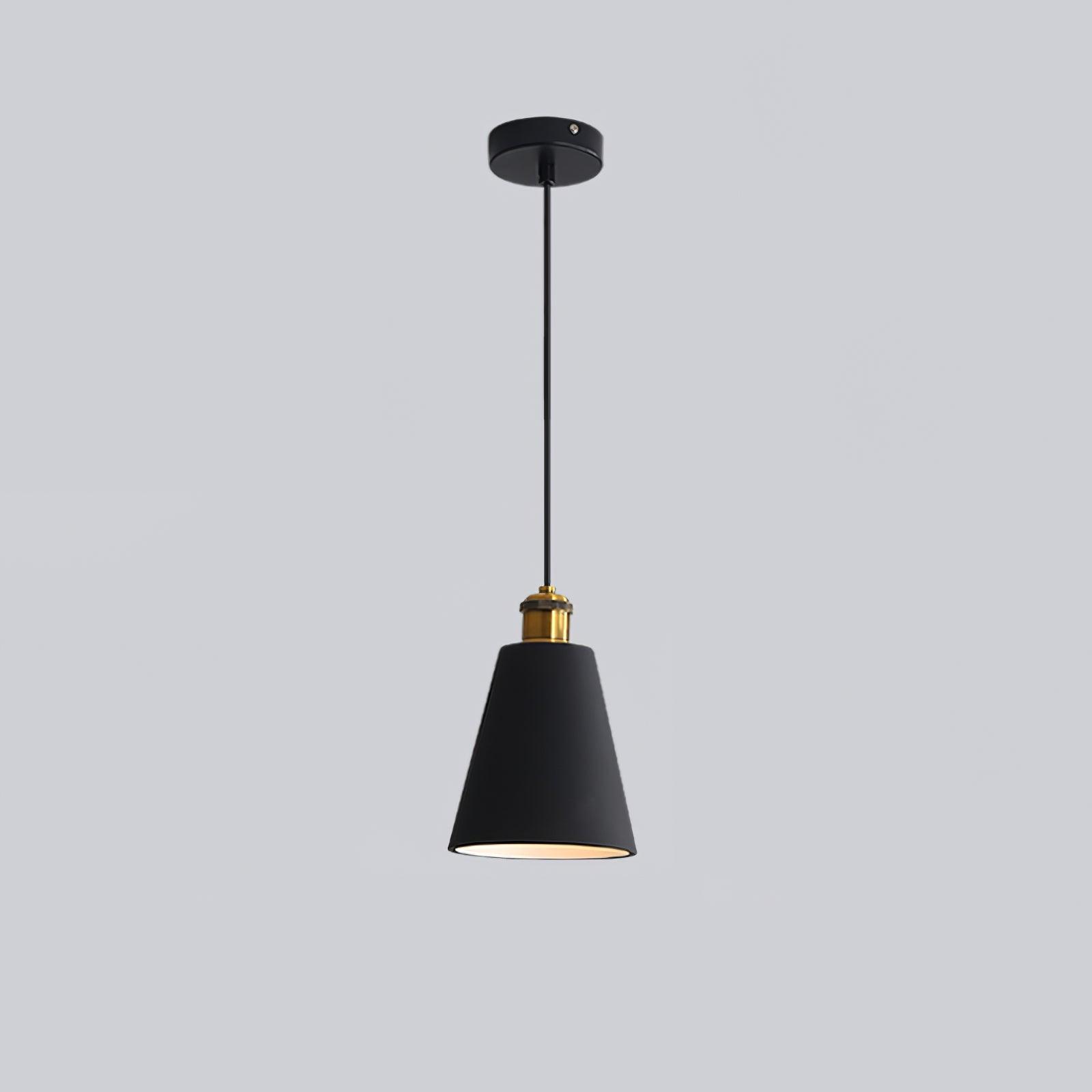 Trio Industrial Resin Pendant Lamp
