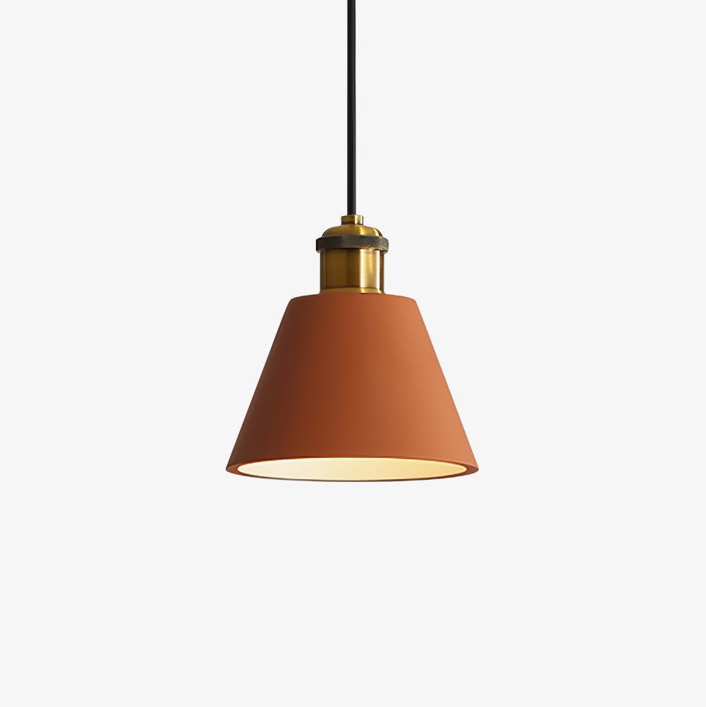 Trio Industrial Resin Pendant Lamp