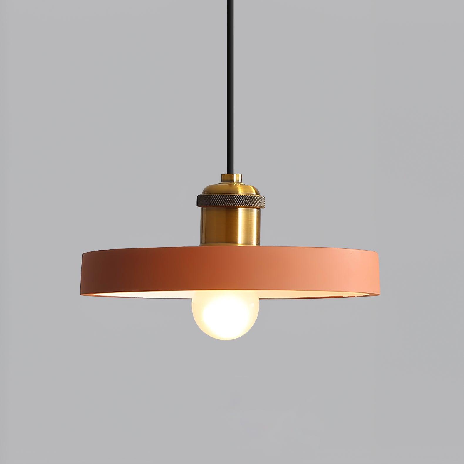 Trio Industrial Resin Pendant Lamp