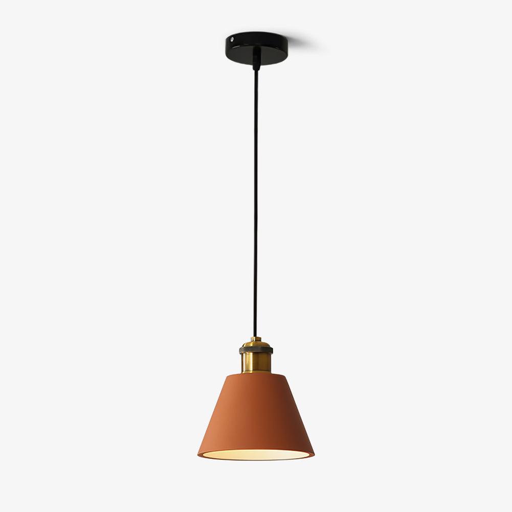 Trio Industrial Resin Pendant Lamp