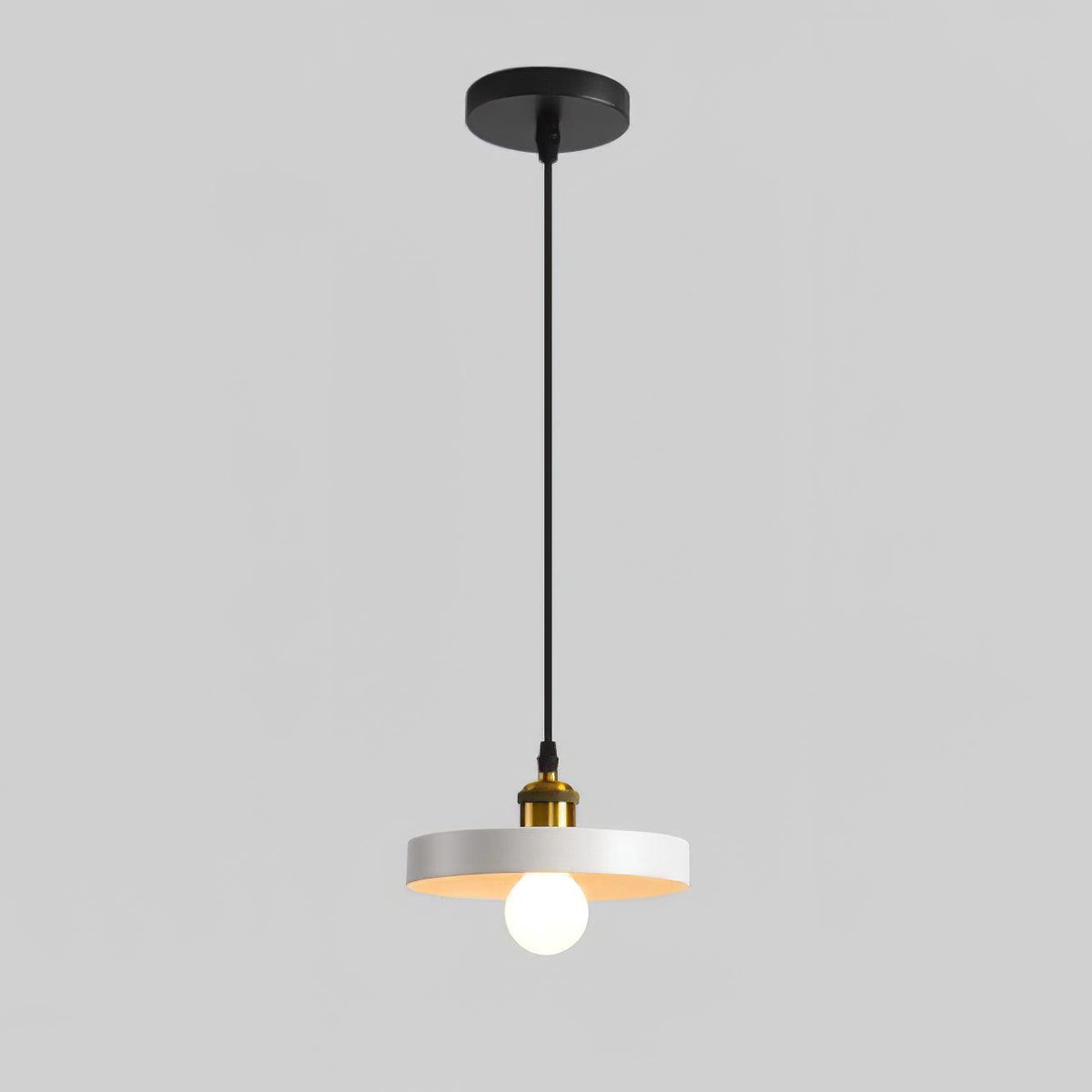 Trio Industrial Resin Pendant Lamp