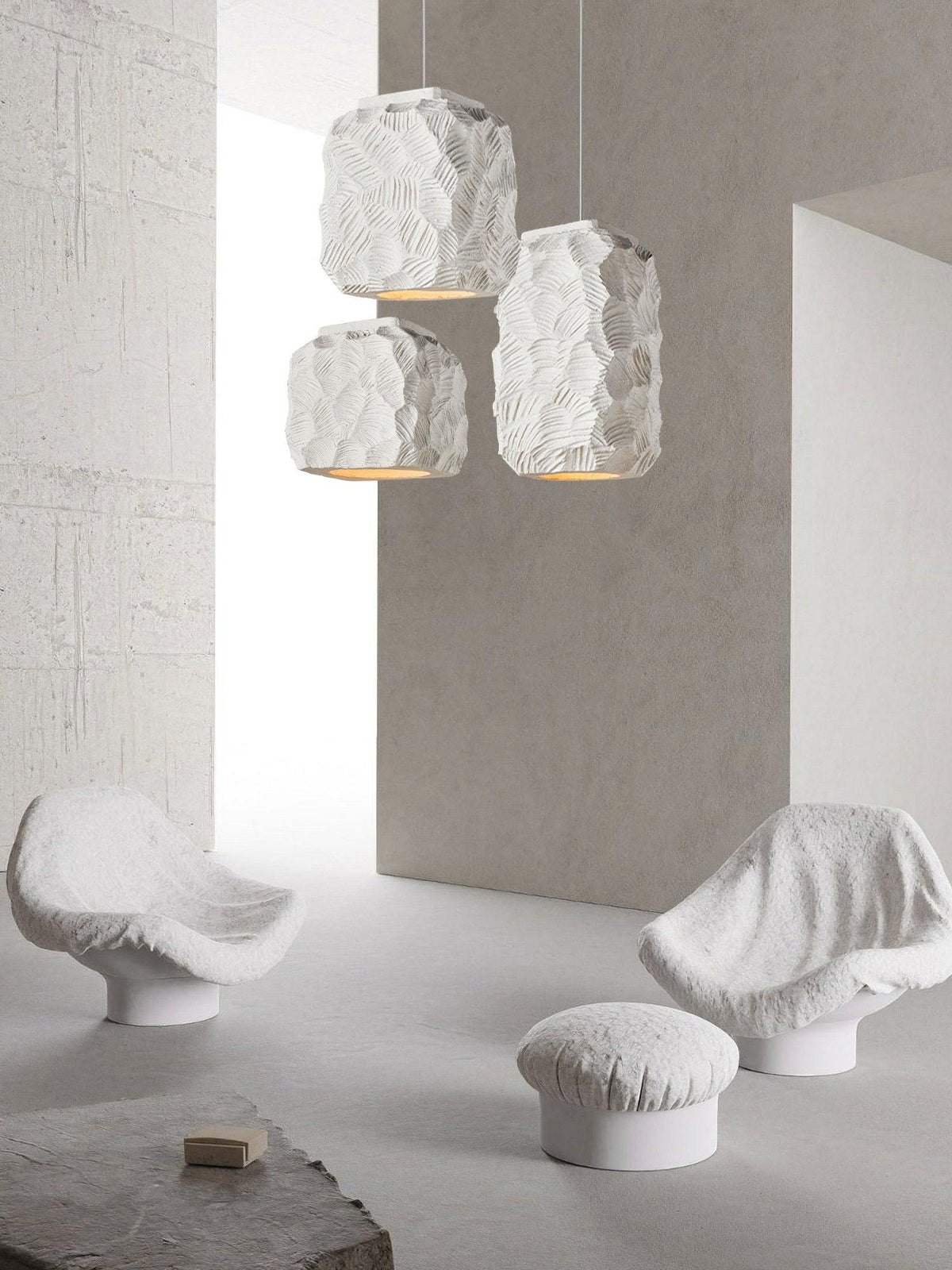 Olsilel Individual Creativity Geometry Resin Pendant Lamp