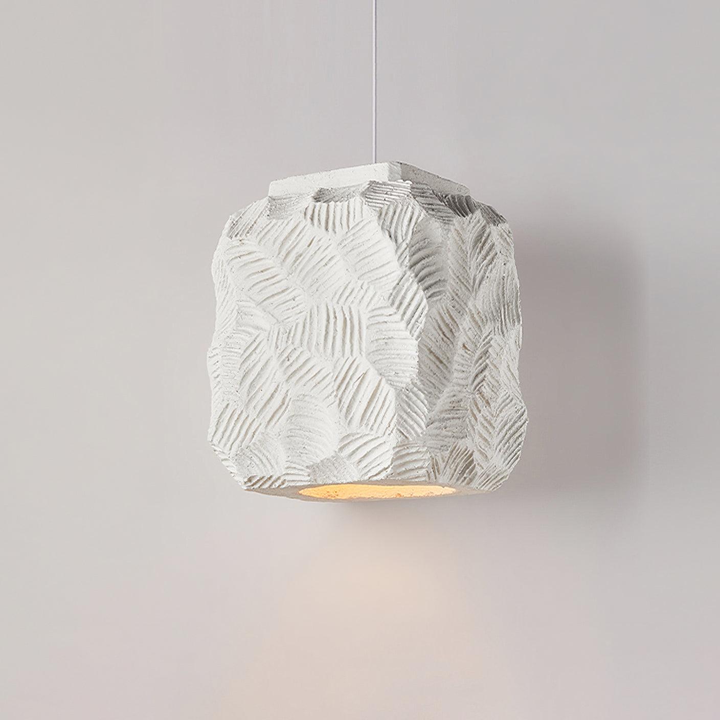 Olsilel Individual Creativity Geometry Resin Pendant Lamp