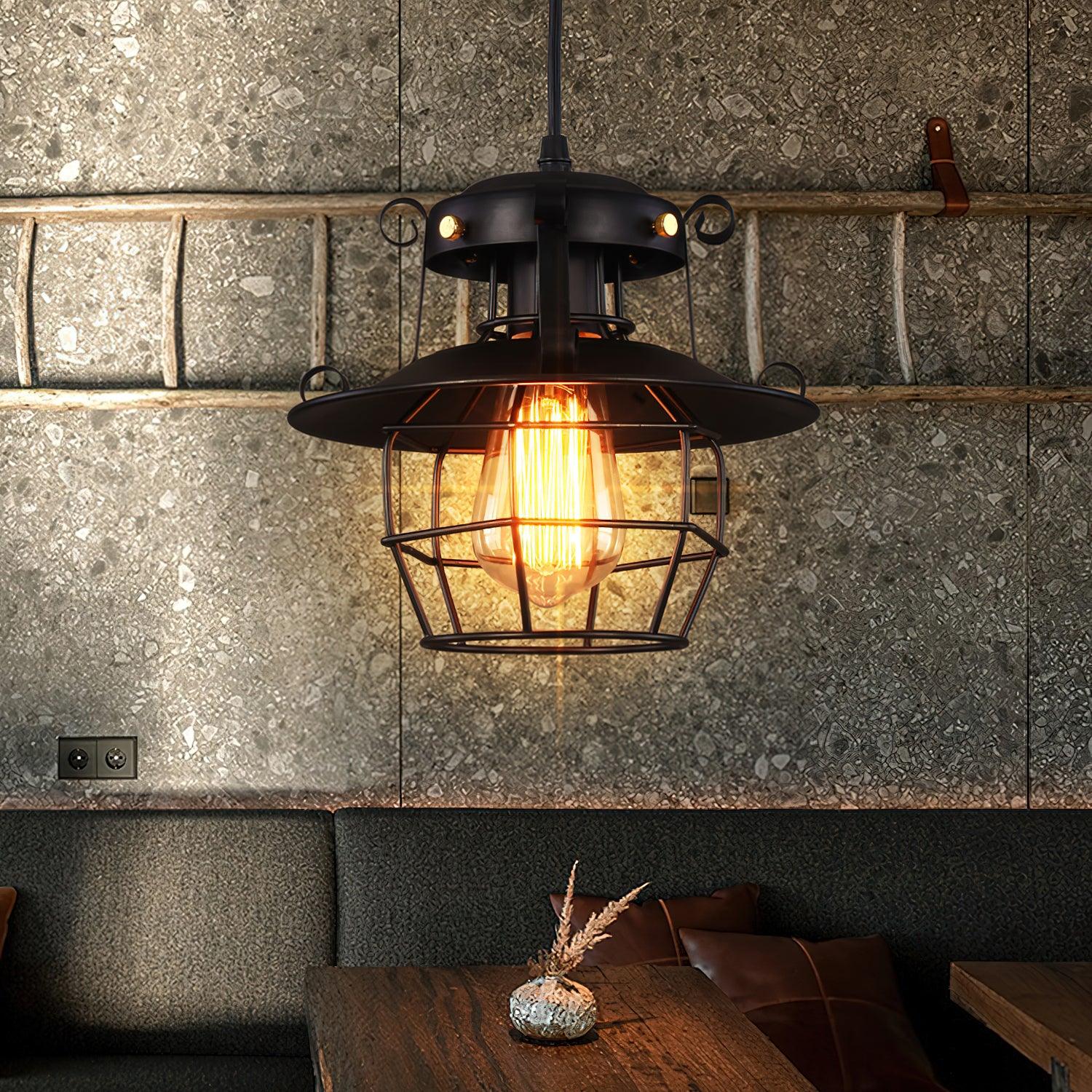 Harbor Vintage Birdcage Pendant Light