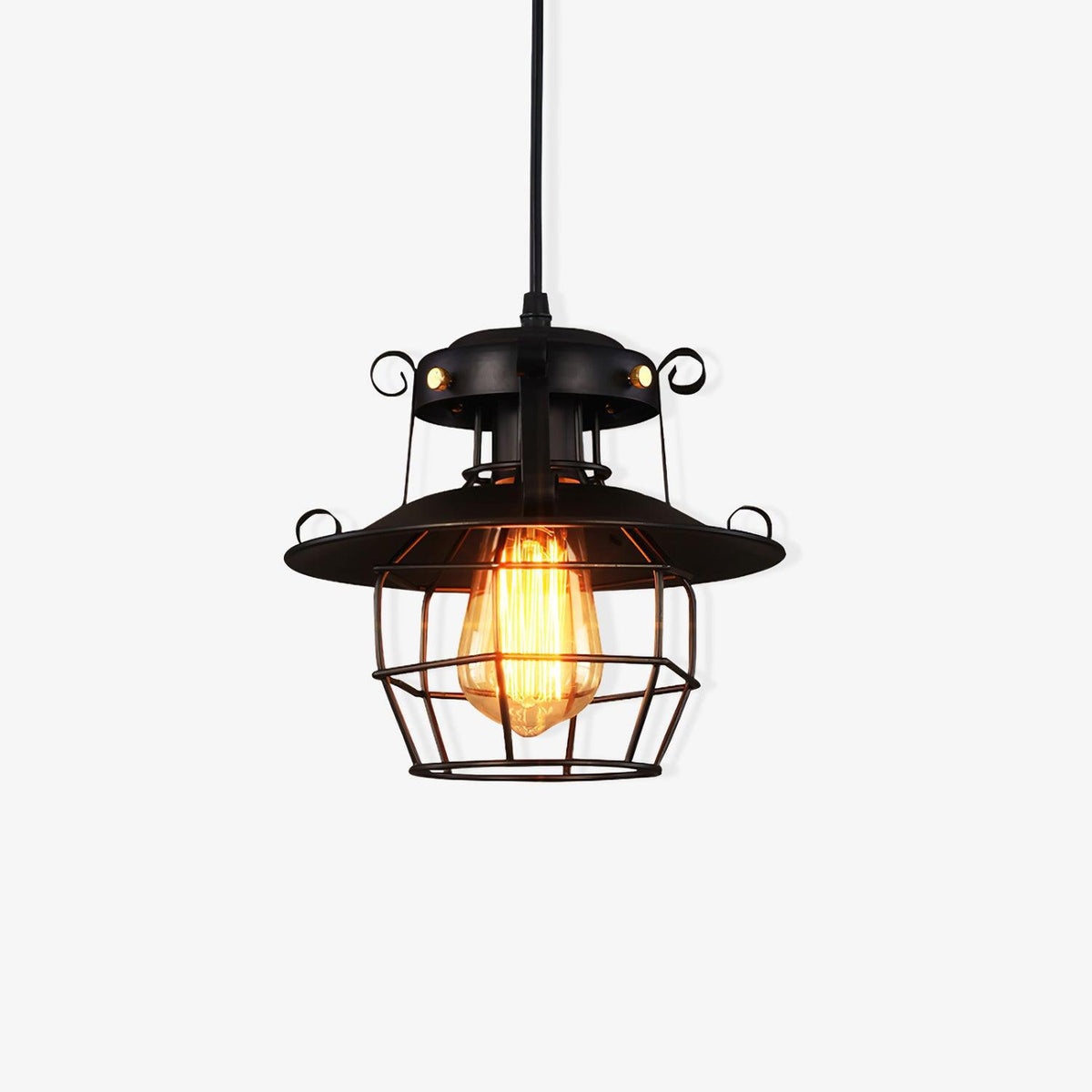 Harbor Vintage Birdcage Pendant Light