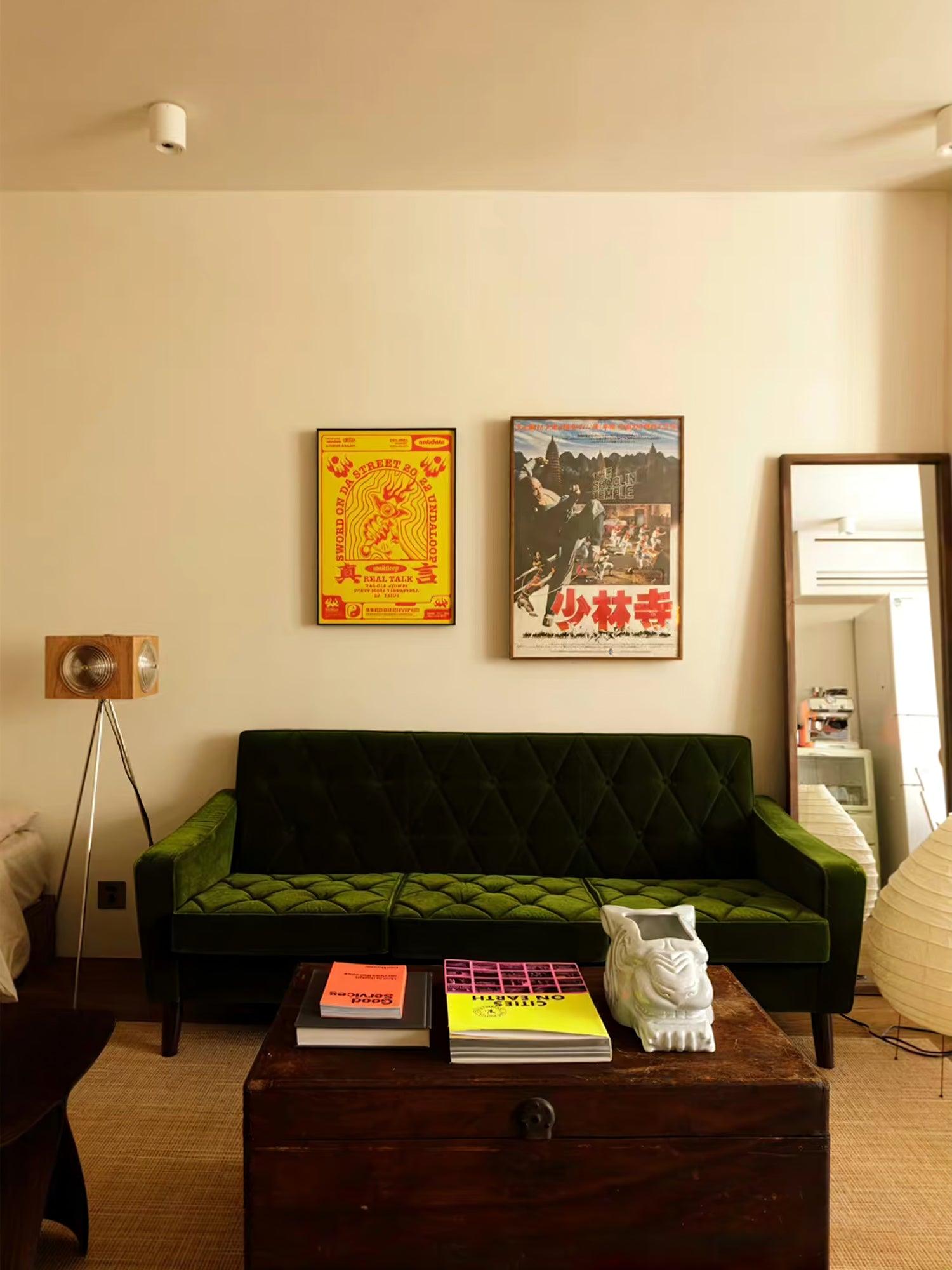 Vesoren Tripod Wood Floor Lamp