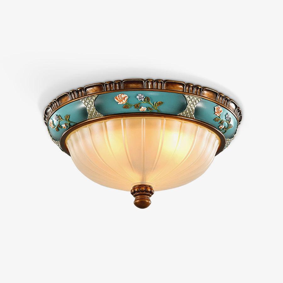 Duvall Ceiling Lamp Floral Recessed Vintage