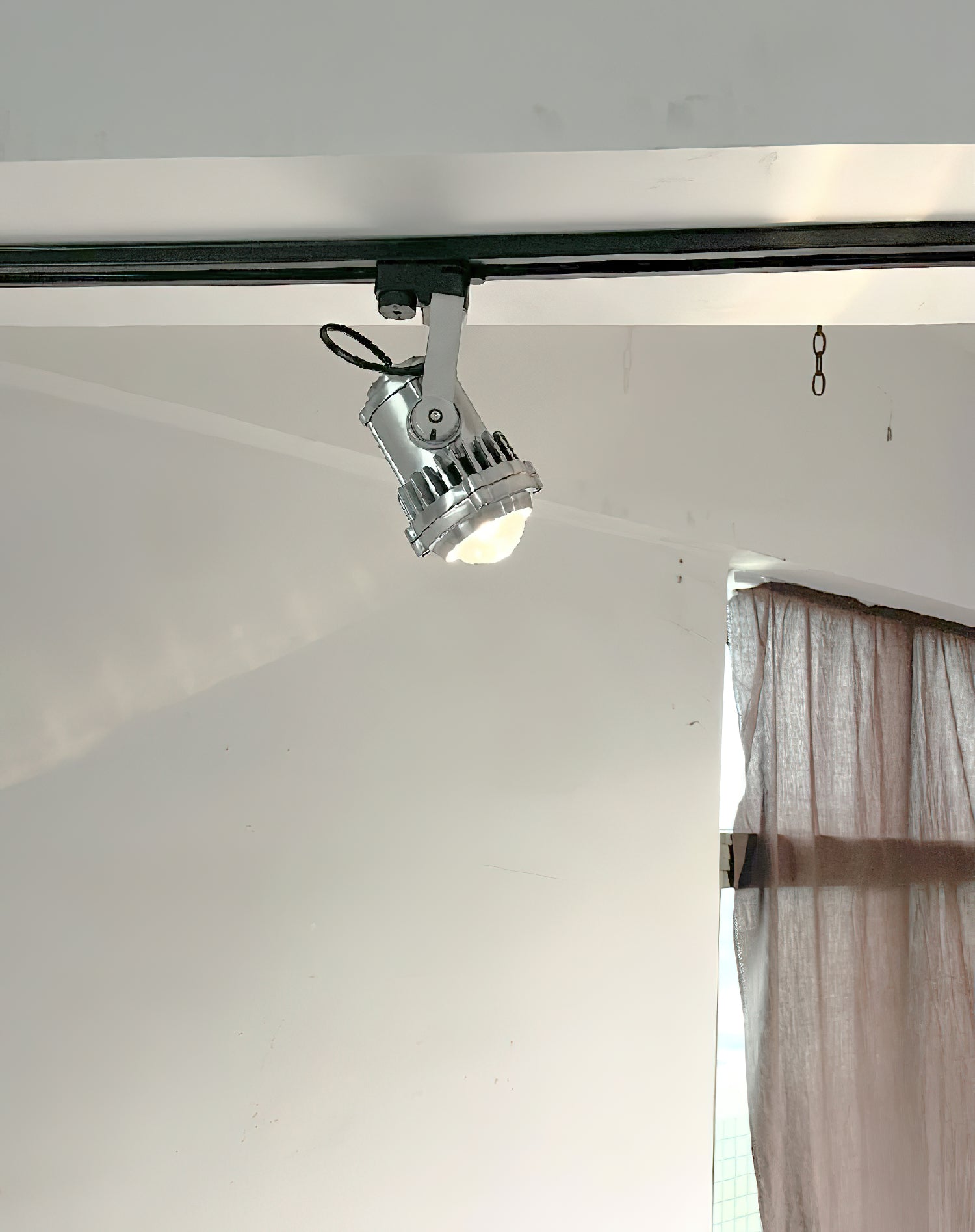 Avvelos Retro Industrial Glass Track Lights - Neutral Decor