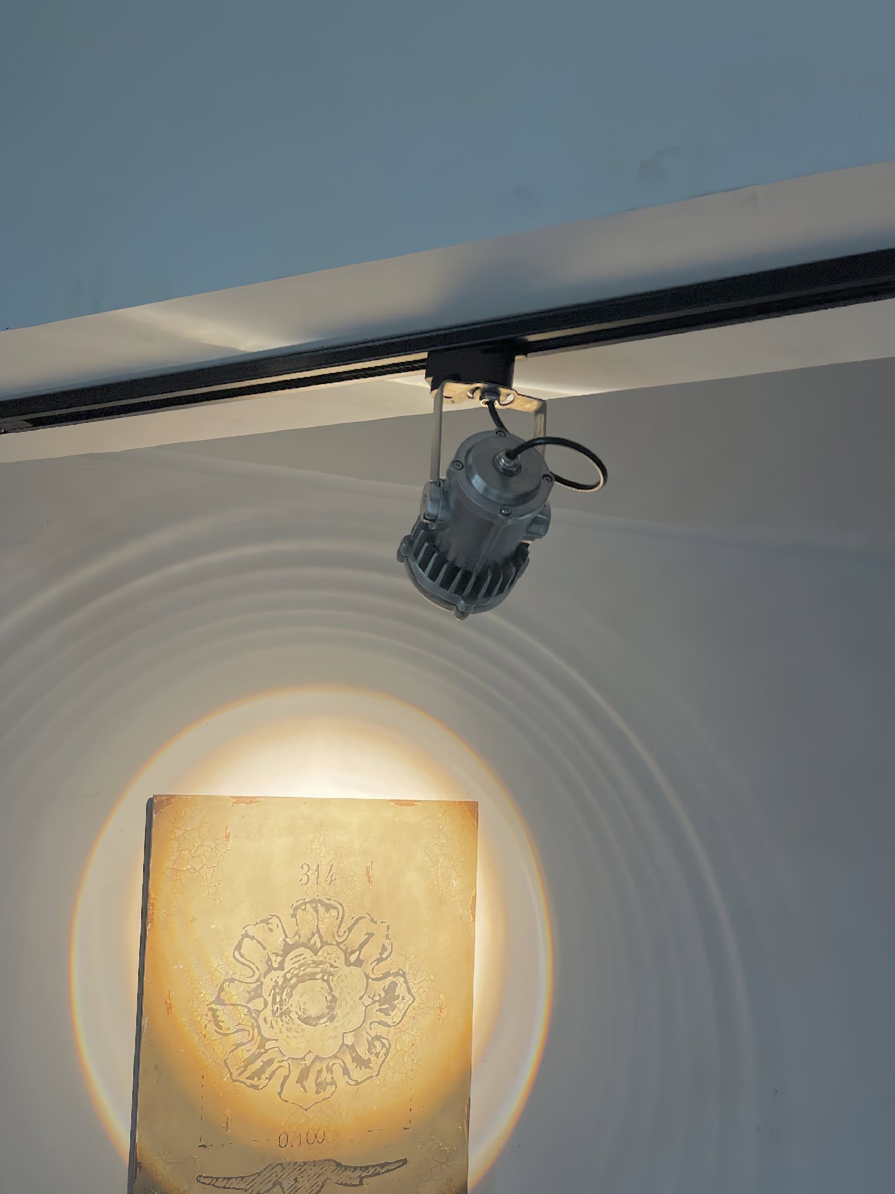 Avvelos Retro Industrial Glass Track Lights - Neutral Decor