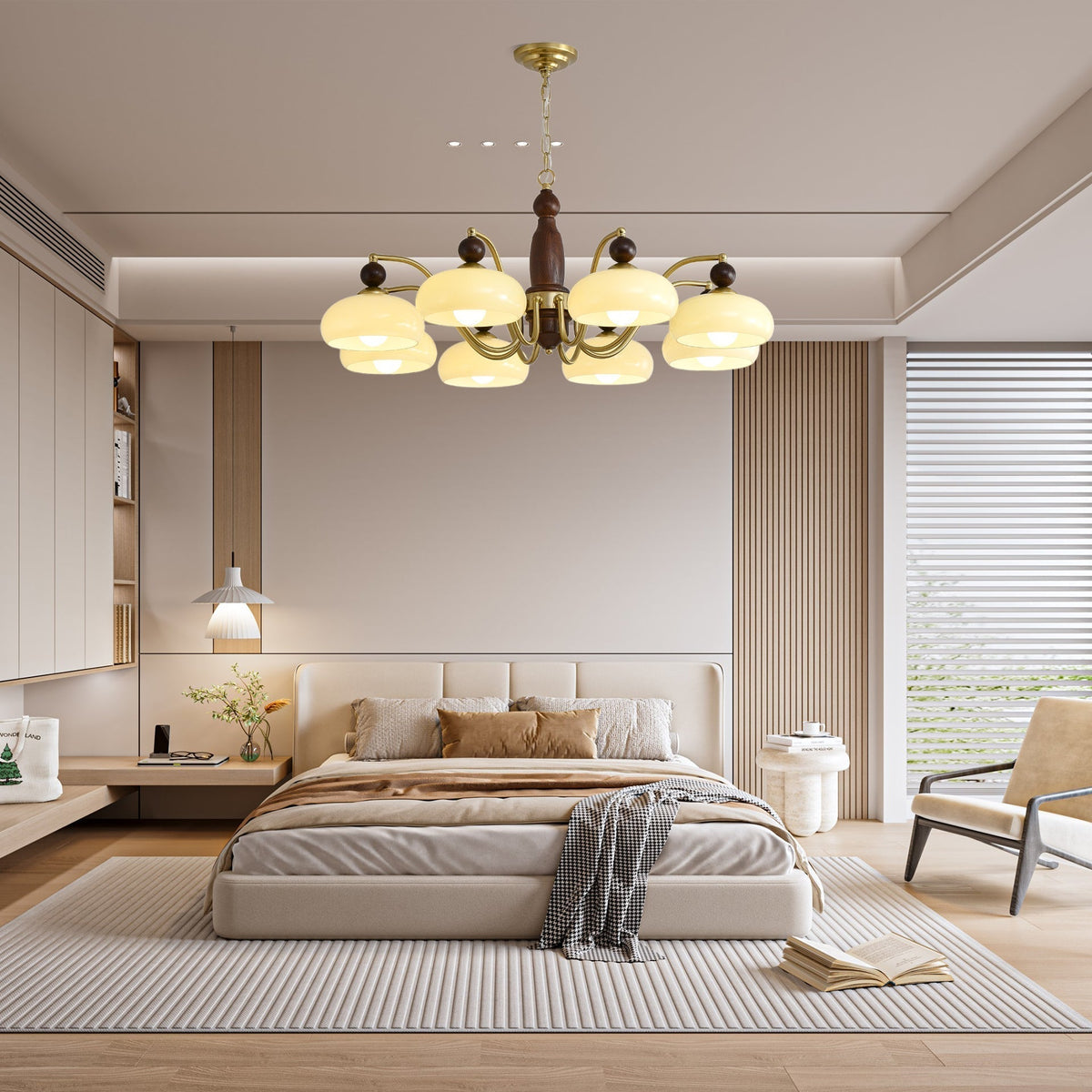 Avenoissa Chandelier Revival Crown Rustic