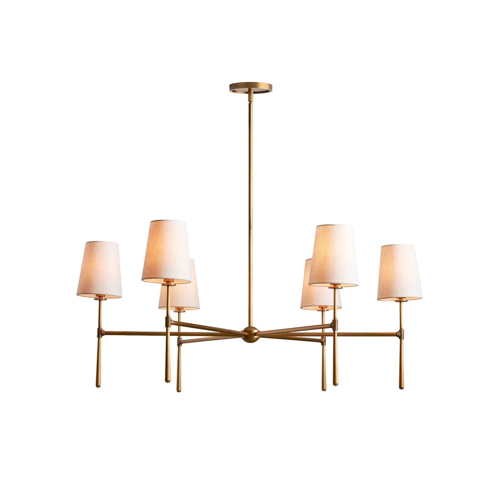 Noelle Chandelier Head 4/6 Mid-century