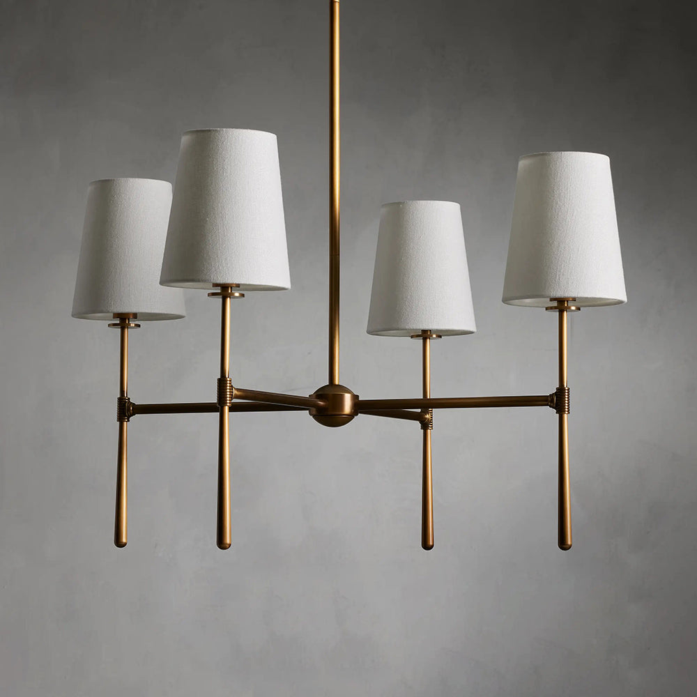 Noelle Chandelier Head 4/6 Mid-century