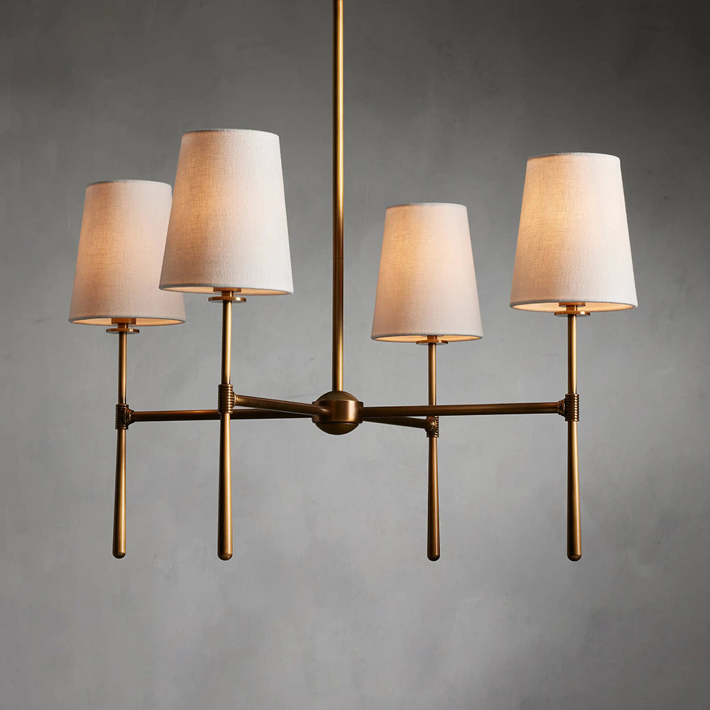 Noelle Chandelier Head 4/6 Mid-century
