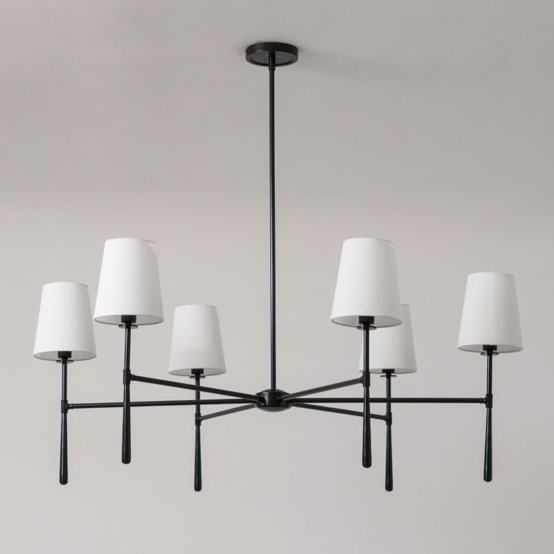 Noelle Chandelier Head 4/6 Mid-century